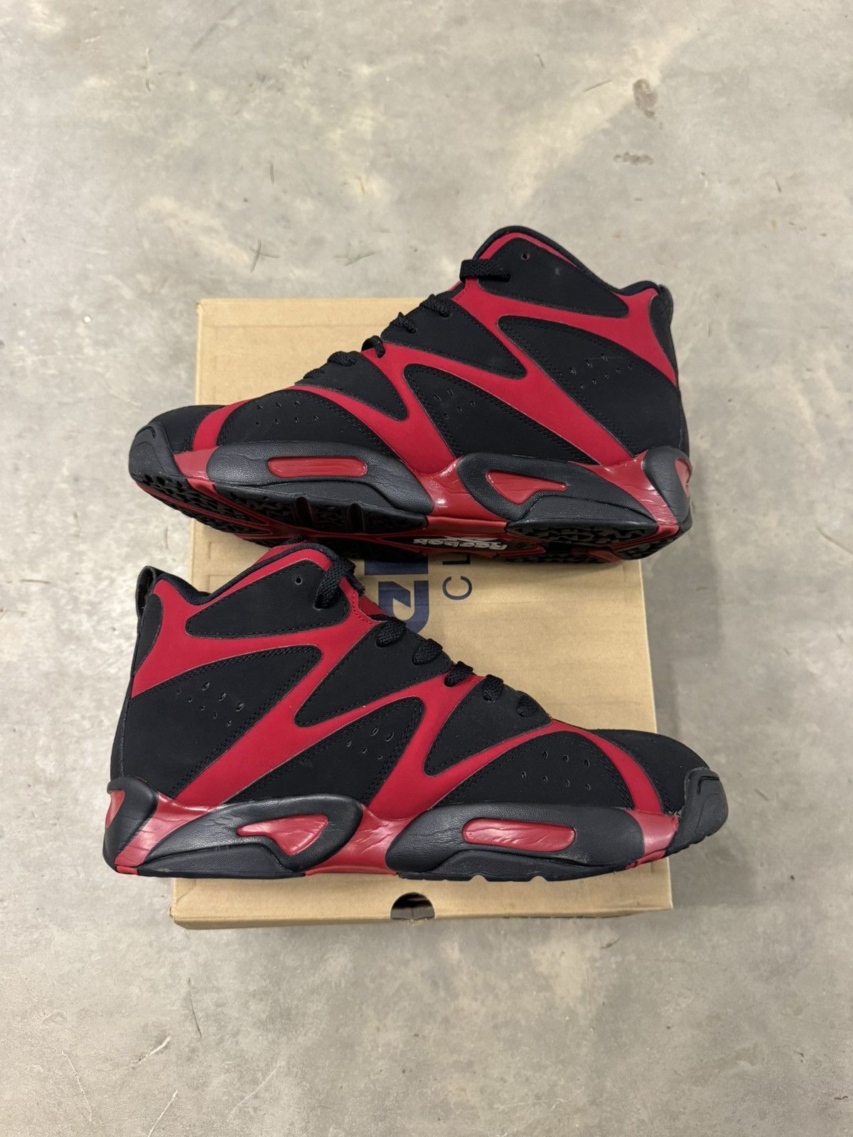 Reebok Reebok Kamikaze 1 Mid Red Black Size 10.5 Size US 10.5 / EU 43-44 - 3 Thumbnail