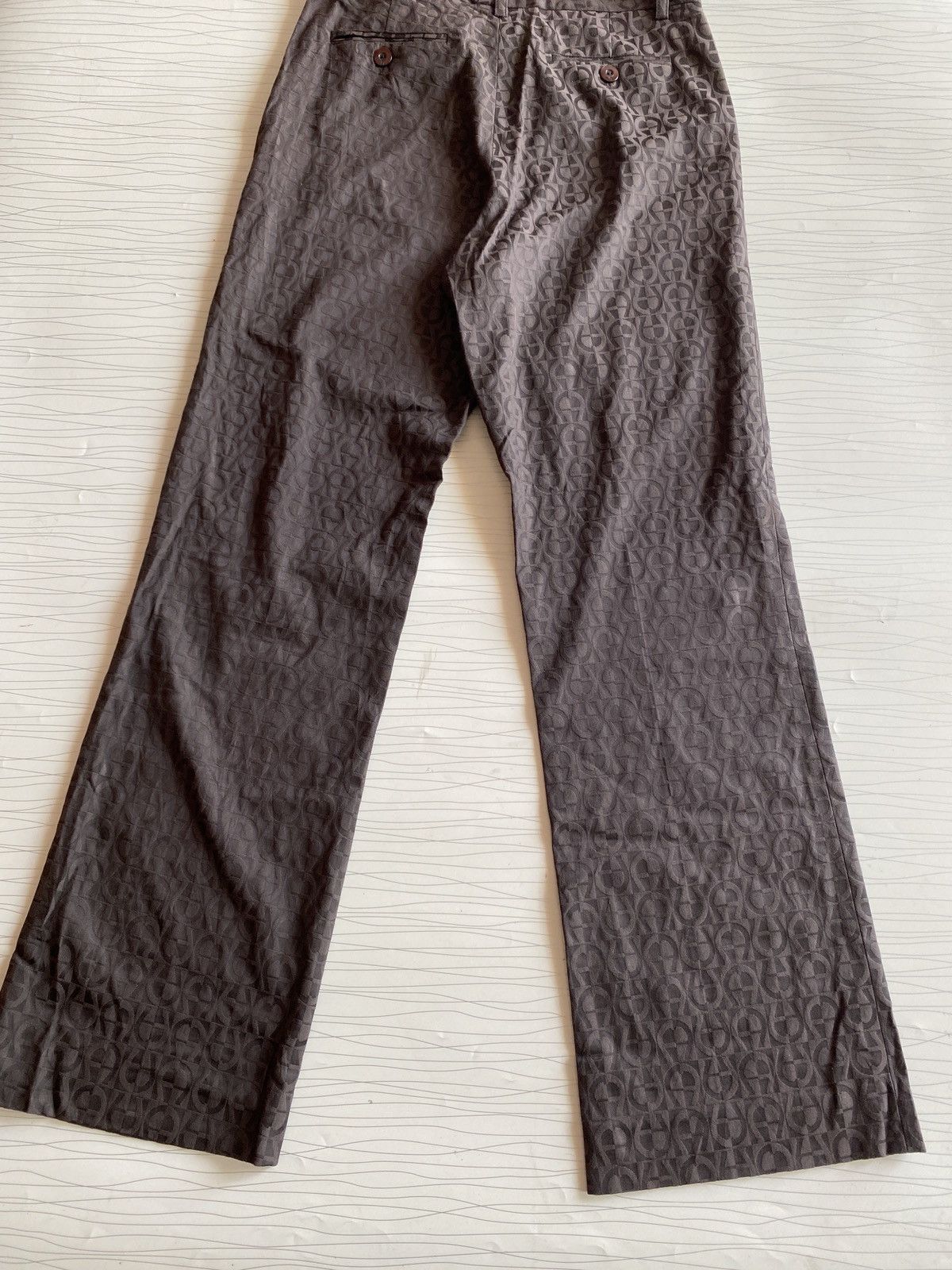 Aigner Aigner Monogram Hight Waist Pants Size US 29 - 13 Thumbnail