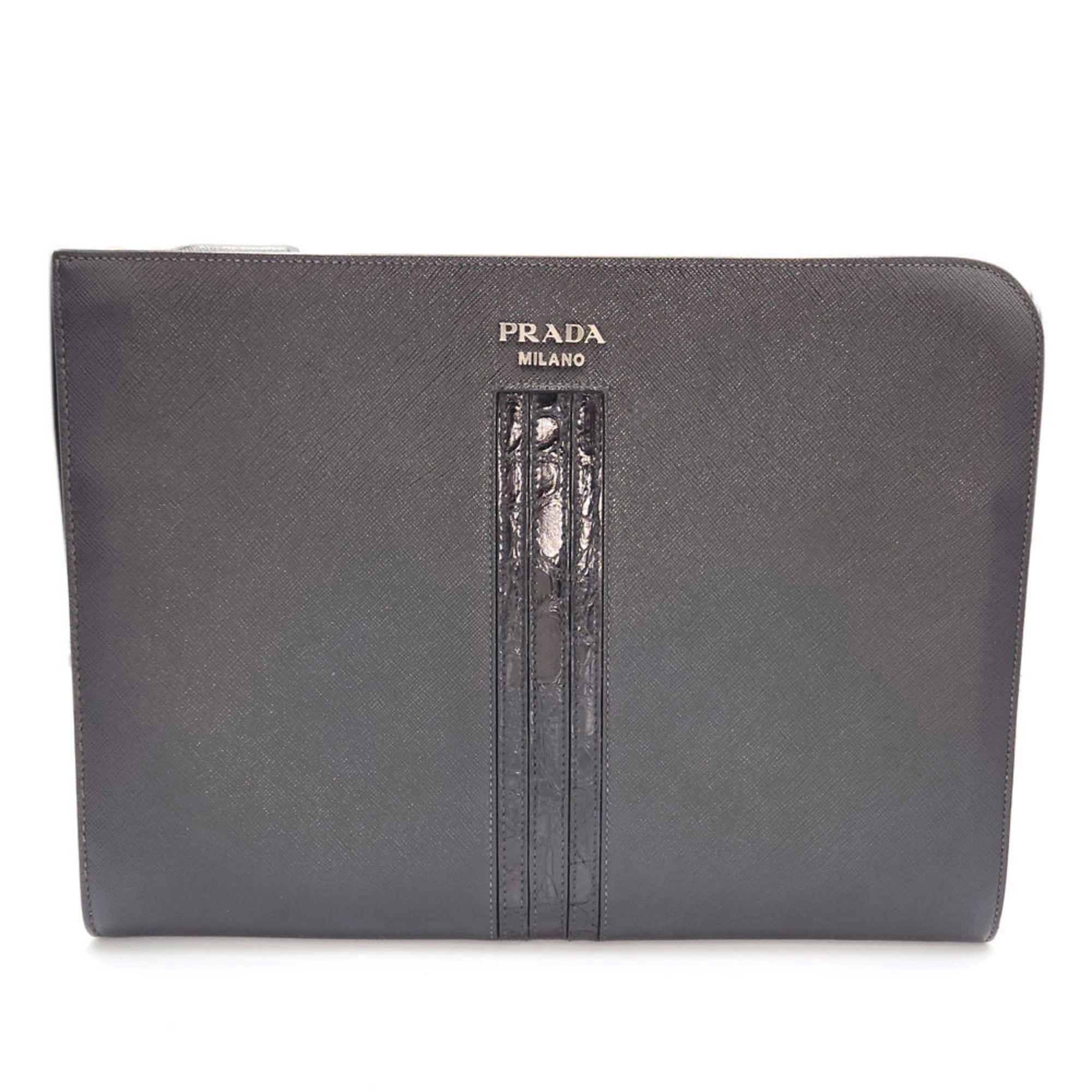 Prada Prada Saffiano clutch Size ONE SIZE - 1 Thumbnail
