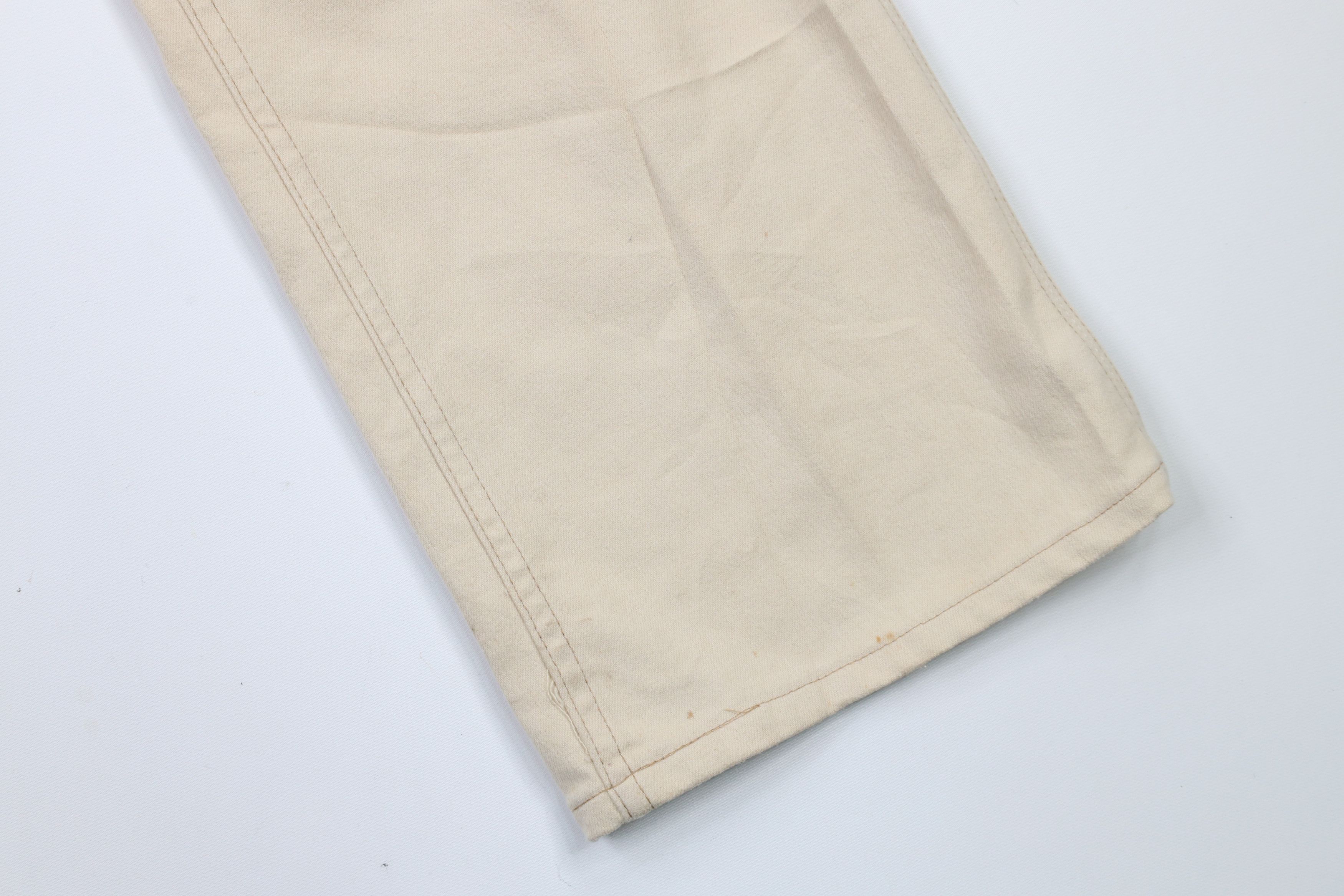 Levi's × Vintage Vintage 70s Levis Wide Leg Bell Bottoms Jeans Cream USA Size US 34 / EU 50 - 5 Thumbnail