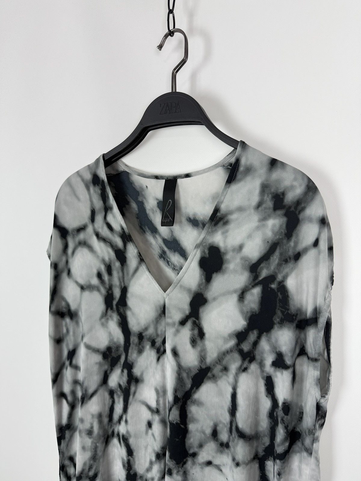 Ilaria Nistri Roque by Illaria Nistri Marble Print Sleveless Dress 40 Size S / US 4 / IT 40 - 5 Thumbnail