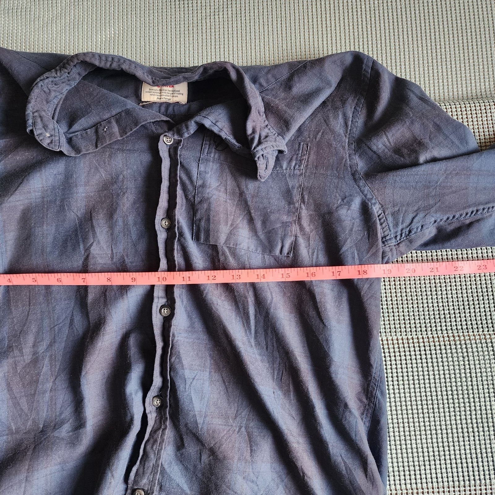 Fjallraven Fjällräven Men’s Medium Blue Plaid Long Sleeve Shirt Size US M / EU 48-50 / 2 - 7 Thumbnail