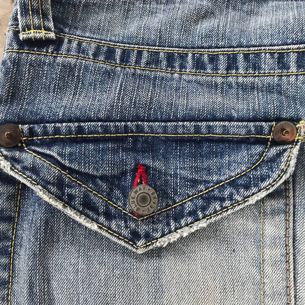 Other FLARED BLUEWAY JAPAN DISTRESSED LOWRISE DENIM W33x33 Size US 33 - 8 Thumbnail