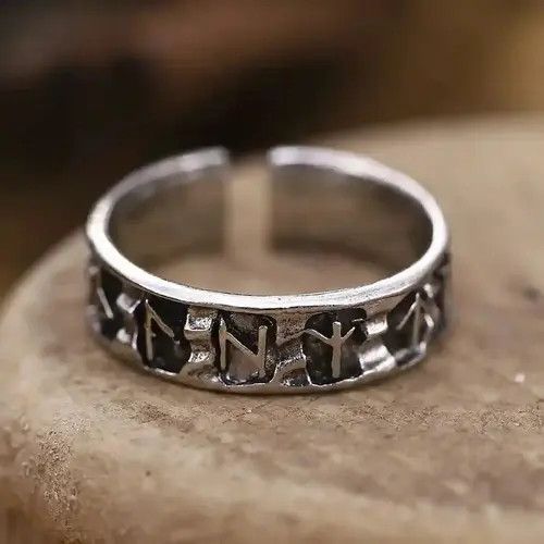 Other Odin Norse Viking Amulet Adjustable Ring Size ONE SIZE - 1 Thumbnail