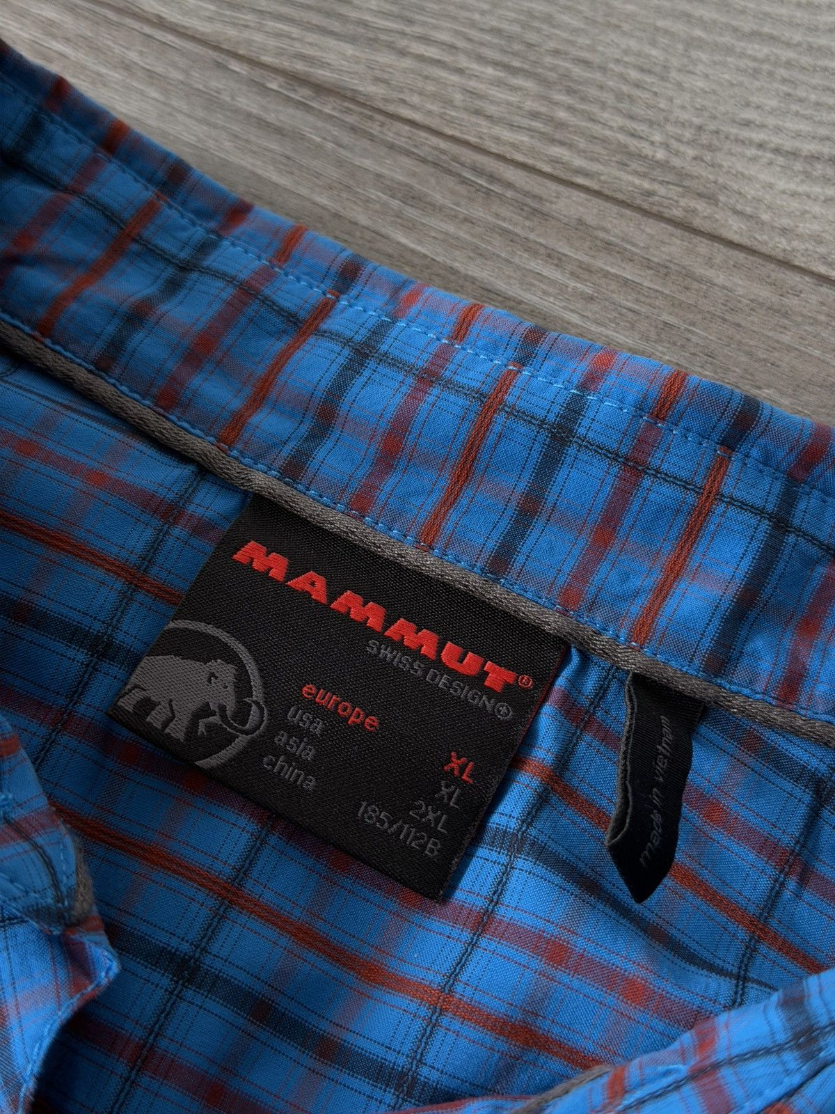 Mammut Mammut Short Sleeve Gorpcore Button Up Shirt Size US XL / EU 56 / 4 - 14 Thumbnail