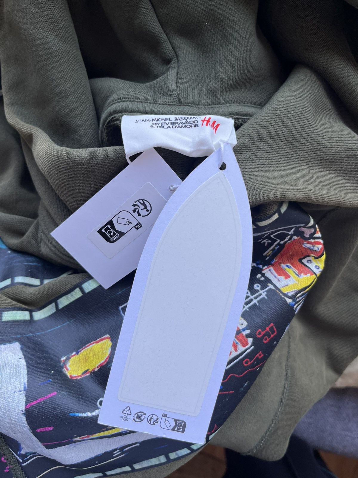 Ev Bravado × Jean-Michel Basquiat × Vintage Jean-Michel Basquiat x Who Decides War Hoodie Size US M / EU 48-50 / 2 - 5 Thumbnail