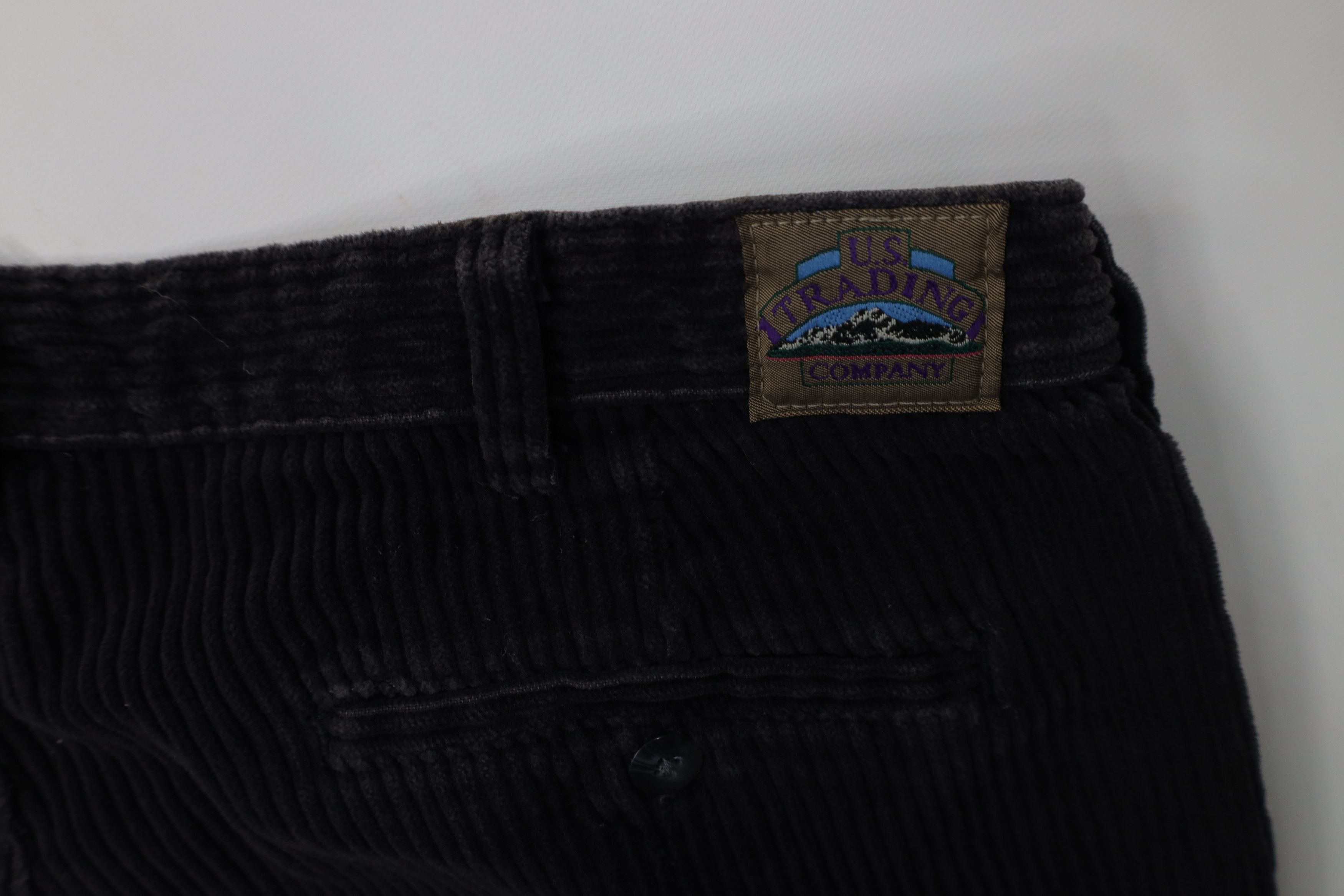 Vintage Vintage 90s Streetwear Wide Leg Corduroy Chino Pants Gray Size US 34 / EU 50 - 12 Thumbnail