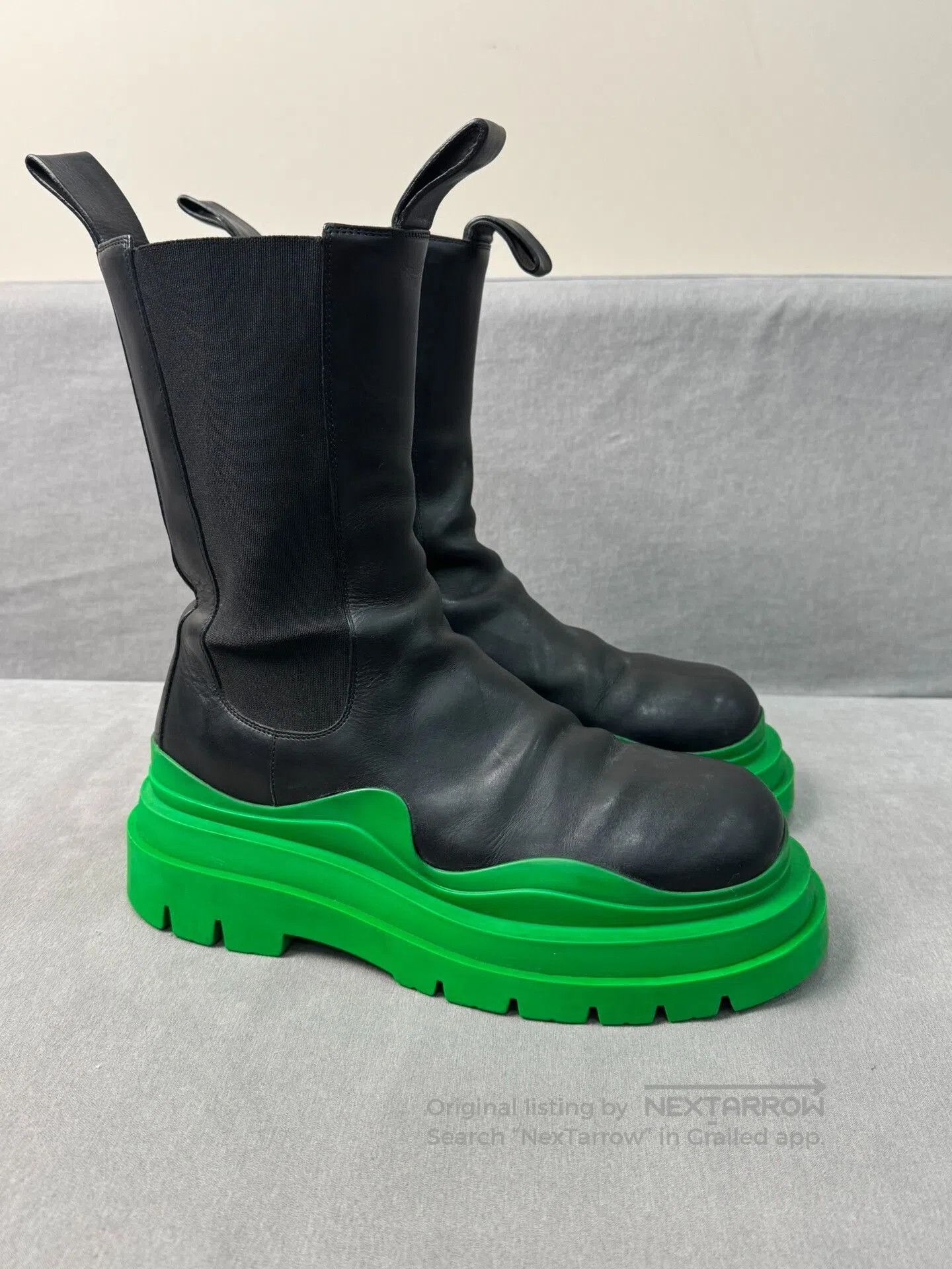 Bottega Veneta Bottega Veneta Platform Chelsea Boots. Size US 9 / EU 42 - 2 Thumbnail