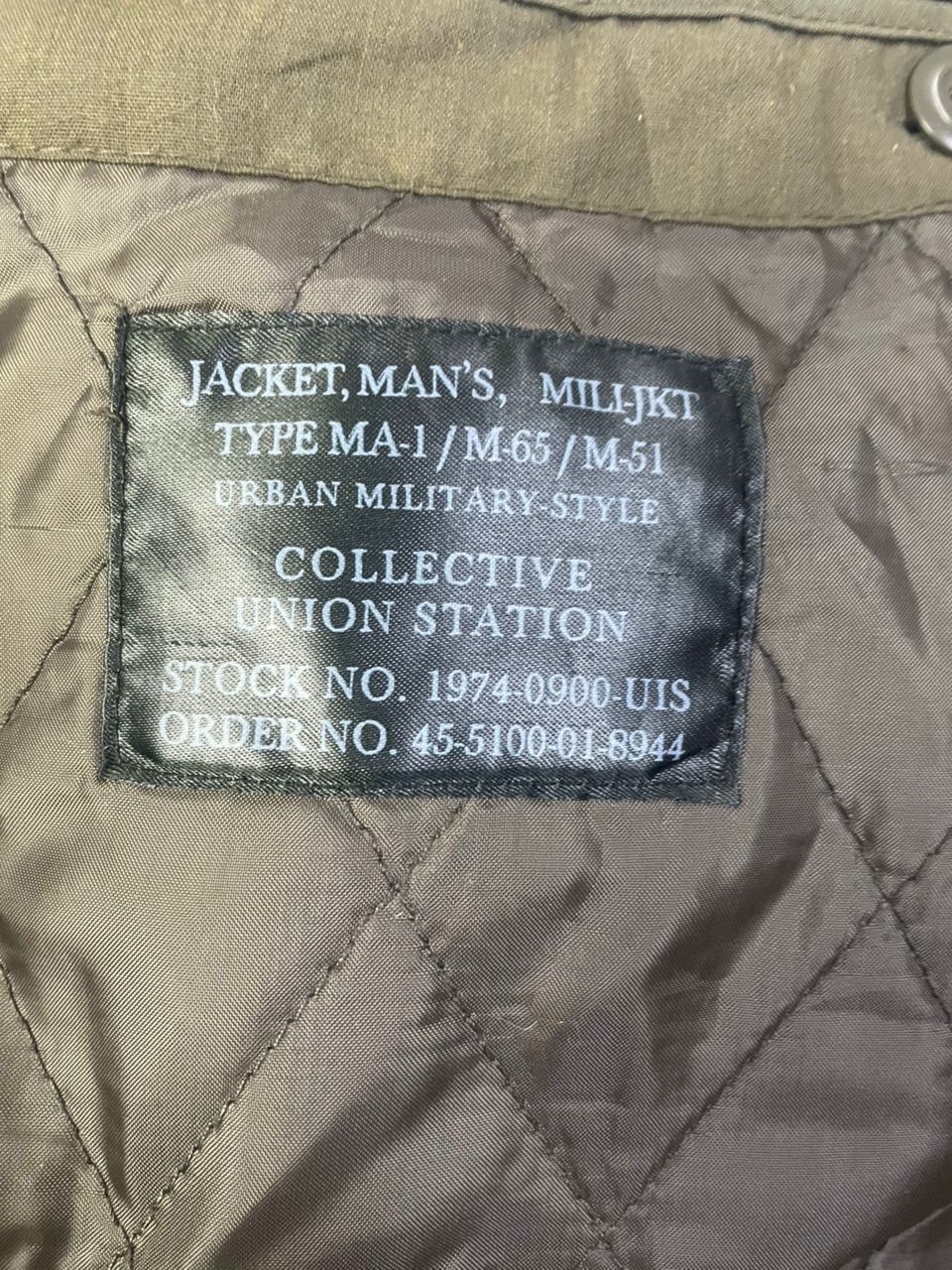 Designer × Vintage Vintage Army Military Jacket M56 Size US M / EU 48-50 / 2 - 6 Thumbnail