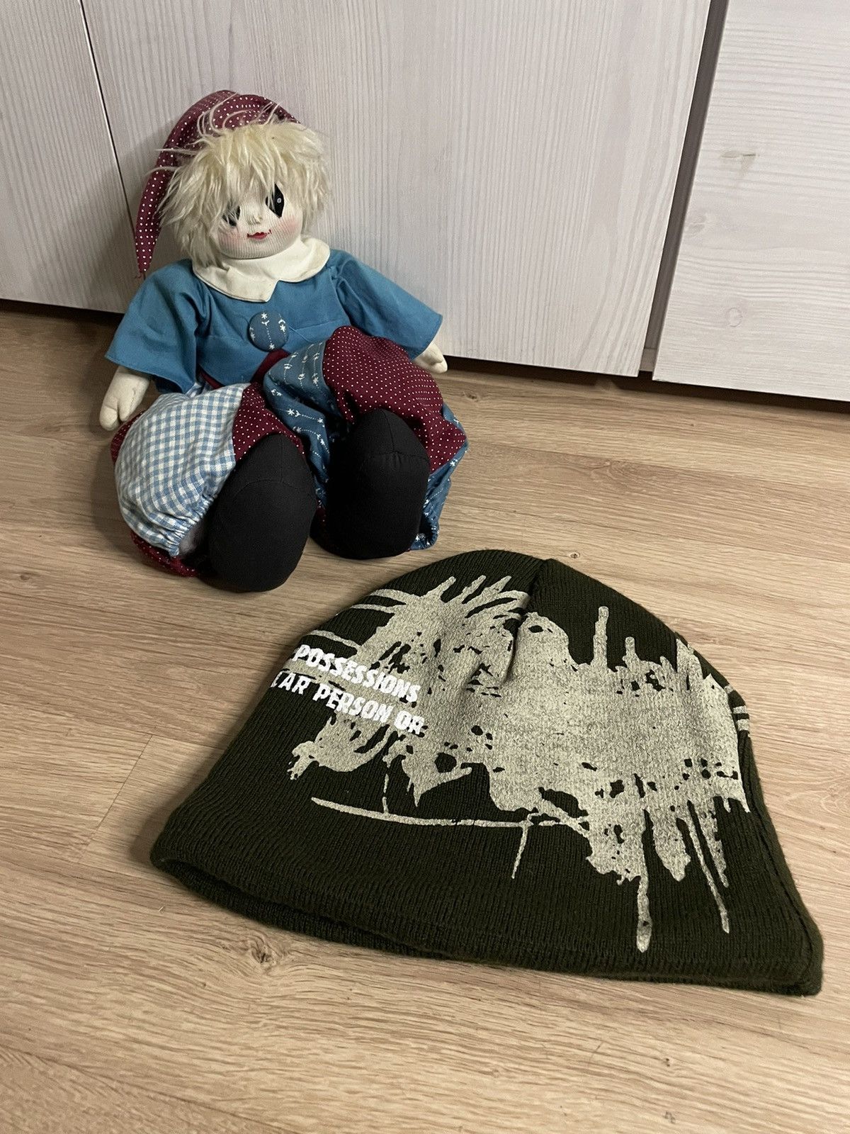 If Six Was Nine × Japanese Brand vintage avant garde winter fleece hat Size ONE SIZE - 1 Thumbnail