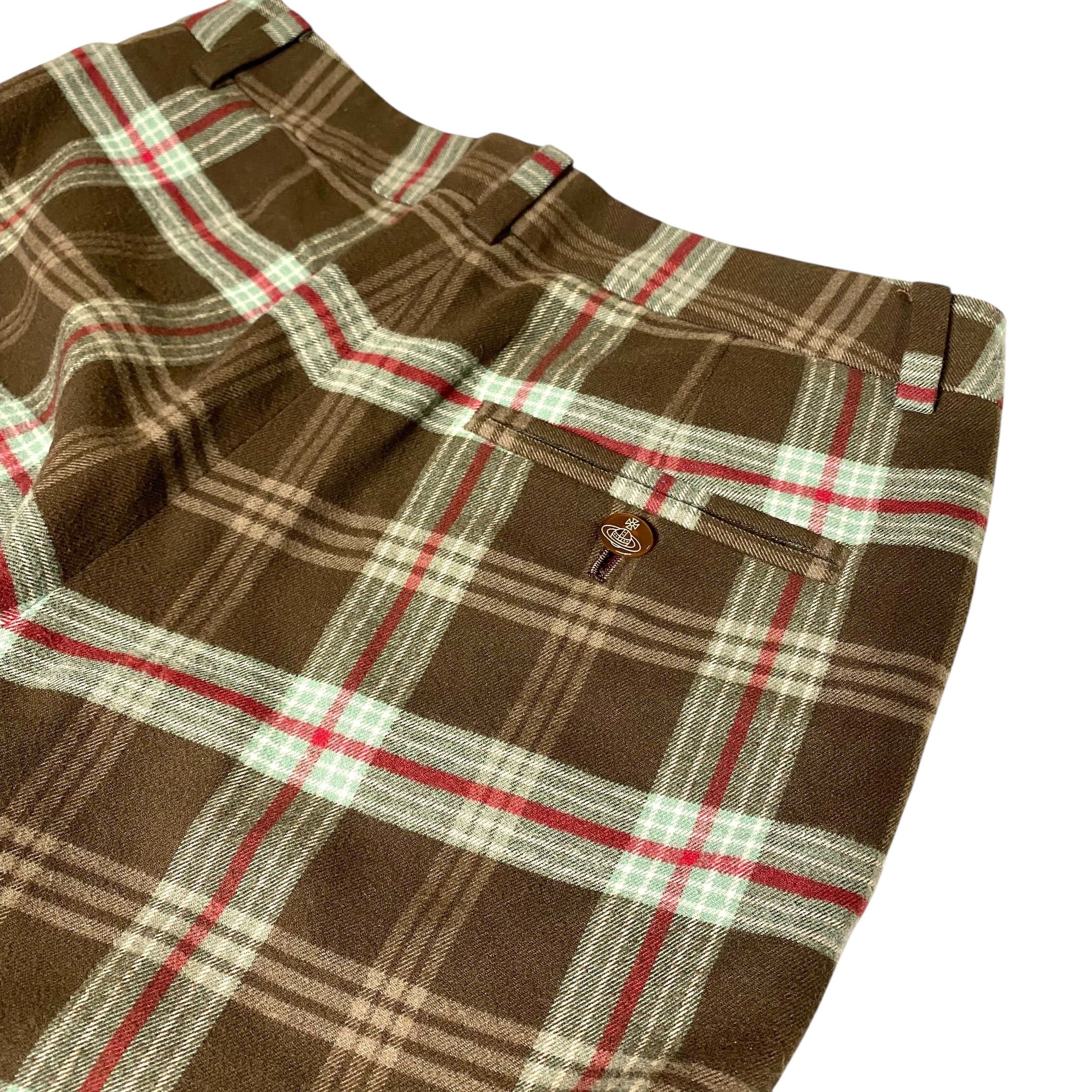 Vivienne Westwood Vivienne Westwood Red Label Cotton Pants Plaid Size 28" / US 6 / IT 42 - 3 Thumbnail