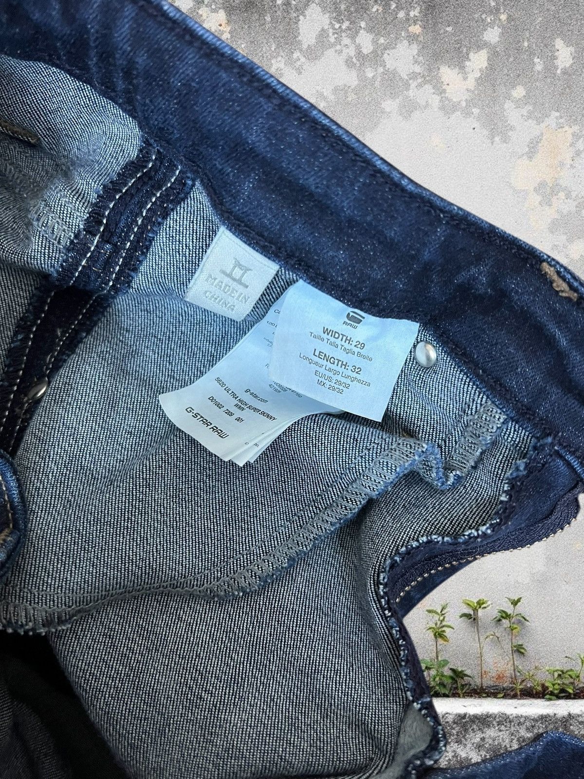 G-Star G-Star Raw 5620 Ultra High Super Skinny jeans size W29 L32 Size 29" - 7 Thumbnail