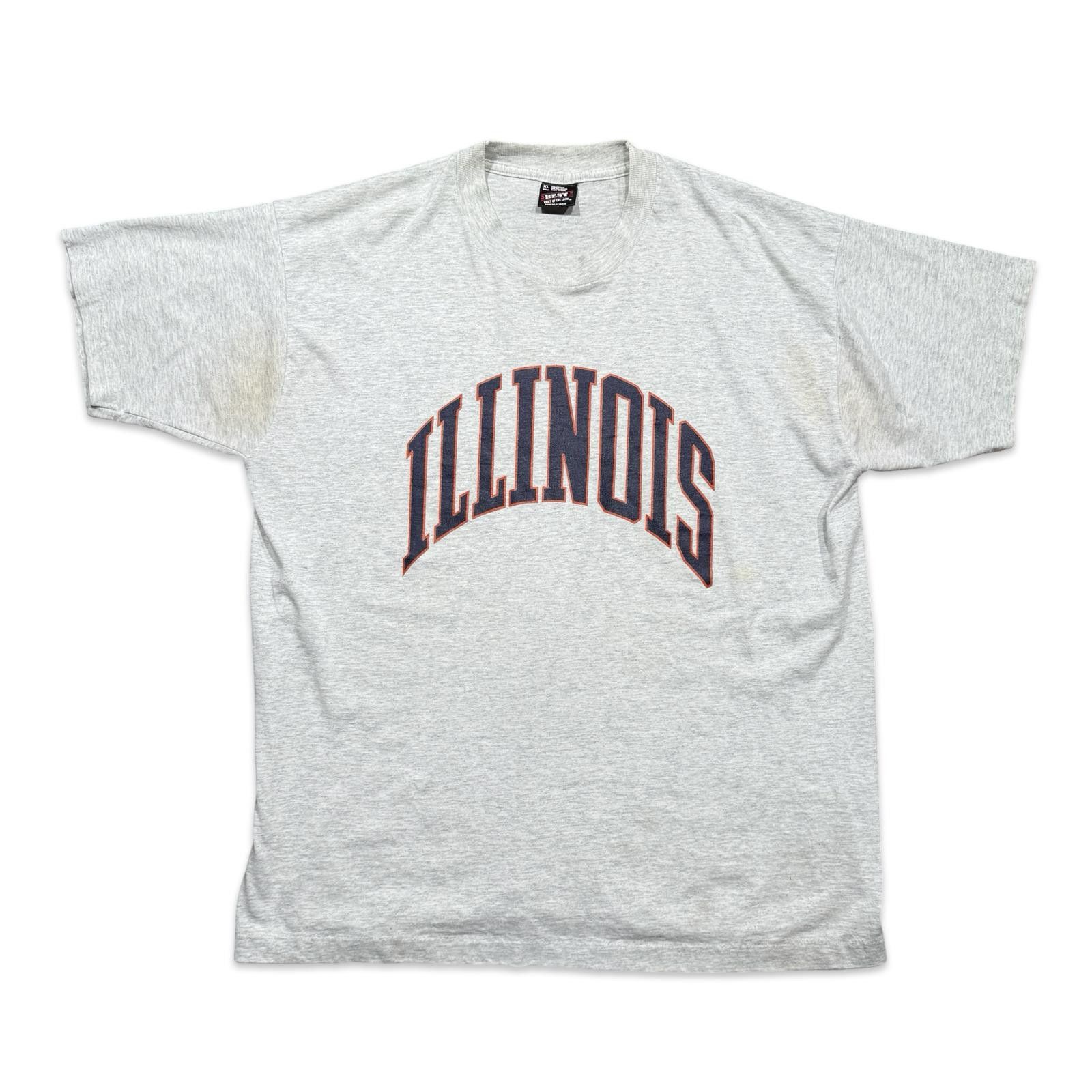 Other Vintage Illinois Tee Screen Stars Collegiate Graphic T-Shirt Size US XL / EU 56 / 4 - 1 Thumbnail