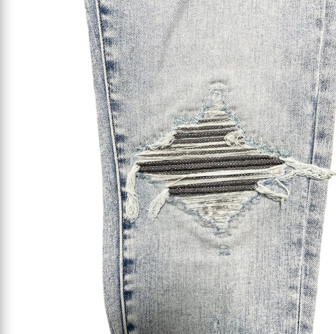 Amiri Amiri Mx1 Glitter Iridescent Patch Size US 30 / EU 46 - 3 Thumbnail