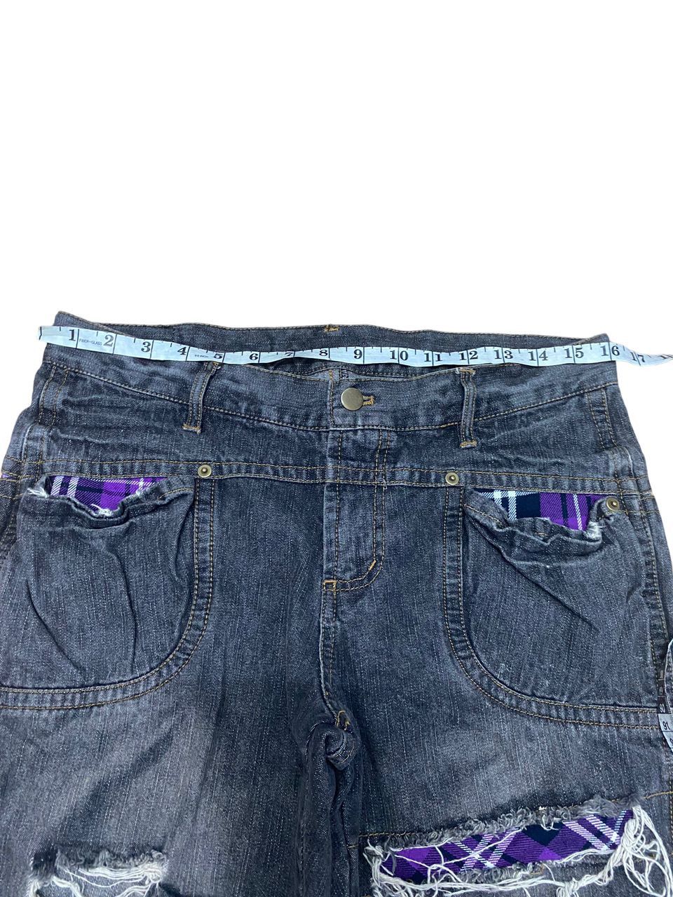 💥BEST OFFER💥SEX POT LABEL PUNK DISTRESSED DENIM