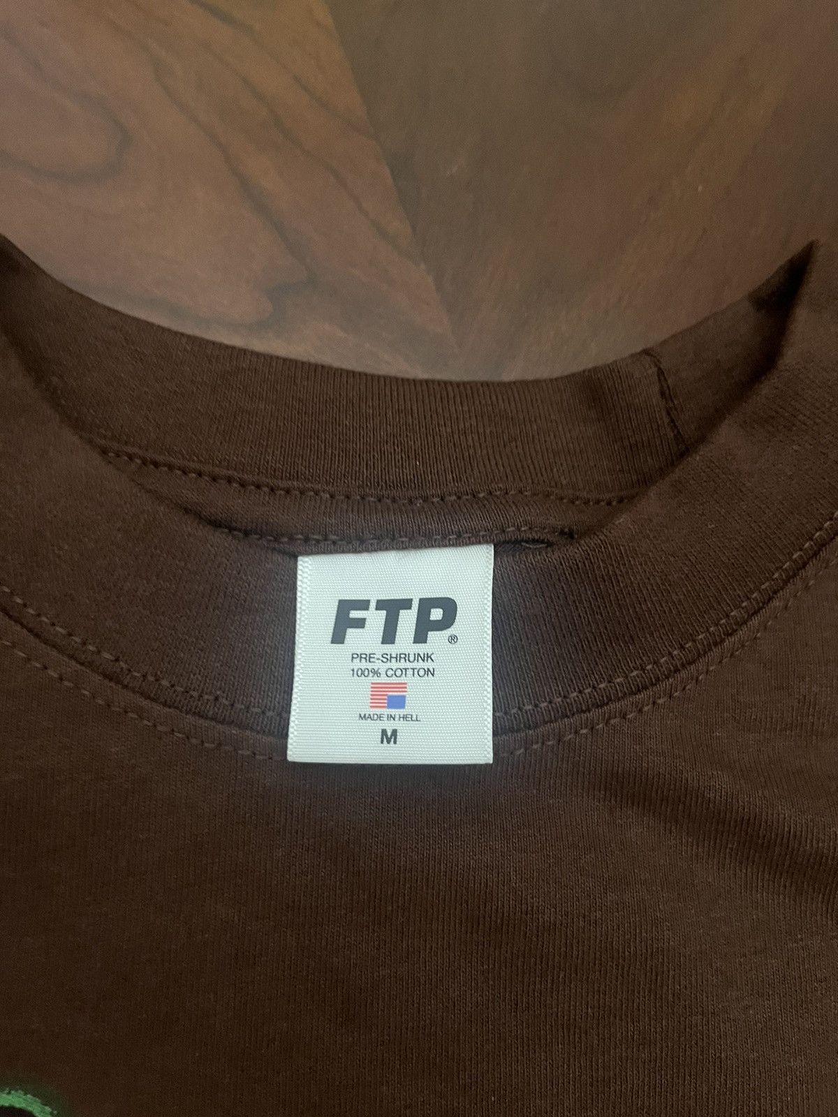 Fuck The Population FTP FLAMING SKULL TEE Size US M / EU 48-50 / 2 - 2 Thumbnail