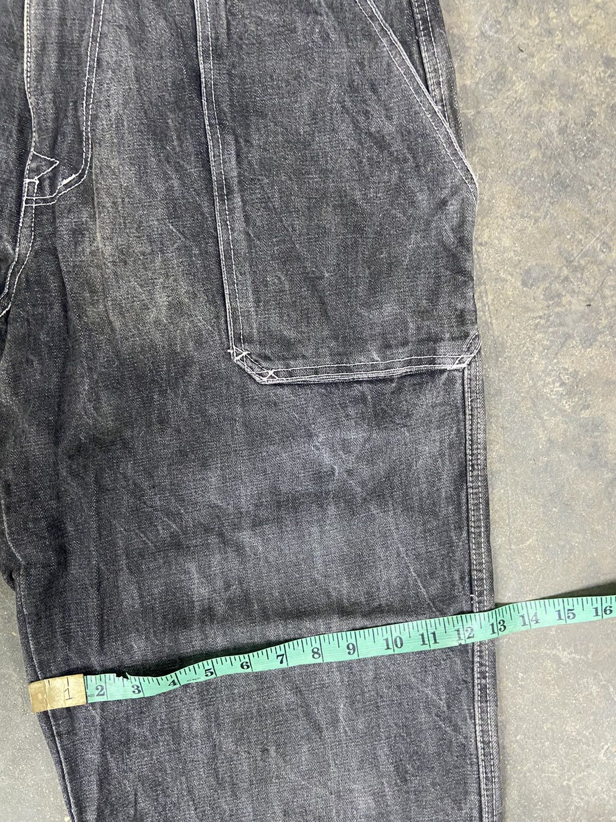 Fubu 🔥 Vintage y2k Fubu Platinum jeans Embroidery back hit Size US 36 / EU 52 - 23 Thumbnail