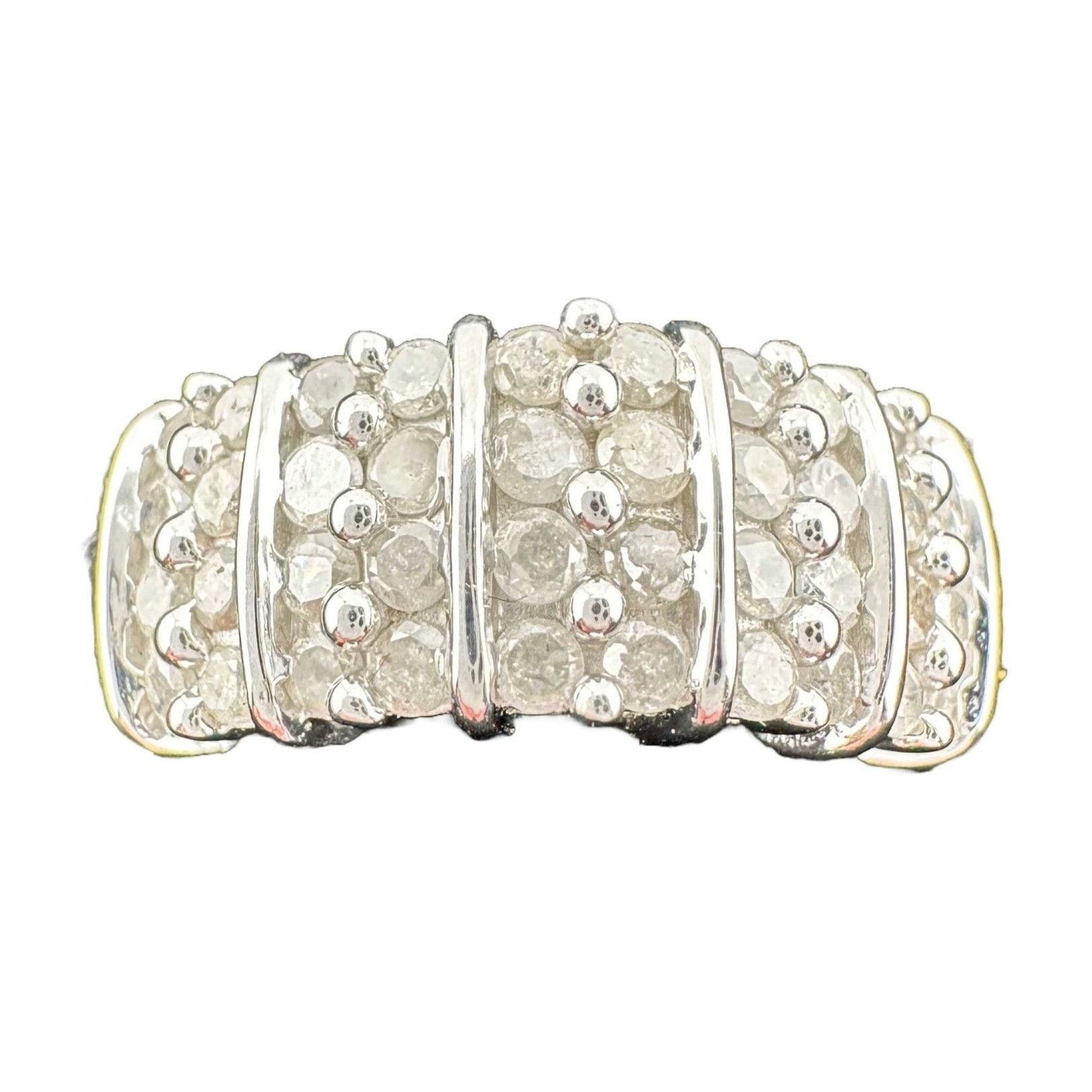 Other Elegant Channel Set 1 carat Natural Diamond Anniversary Ring Size ONE SIZE - 22 Thumbnail