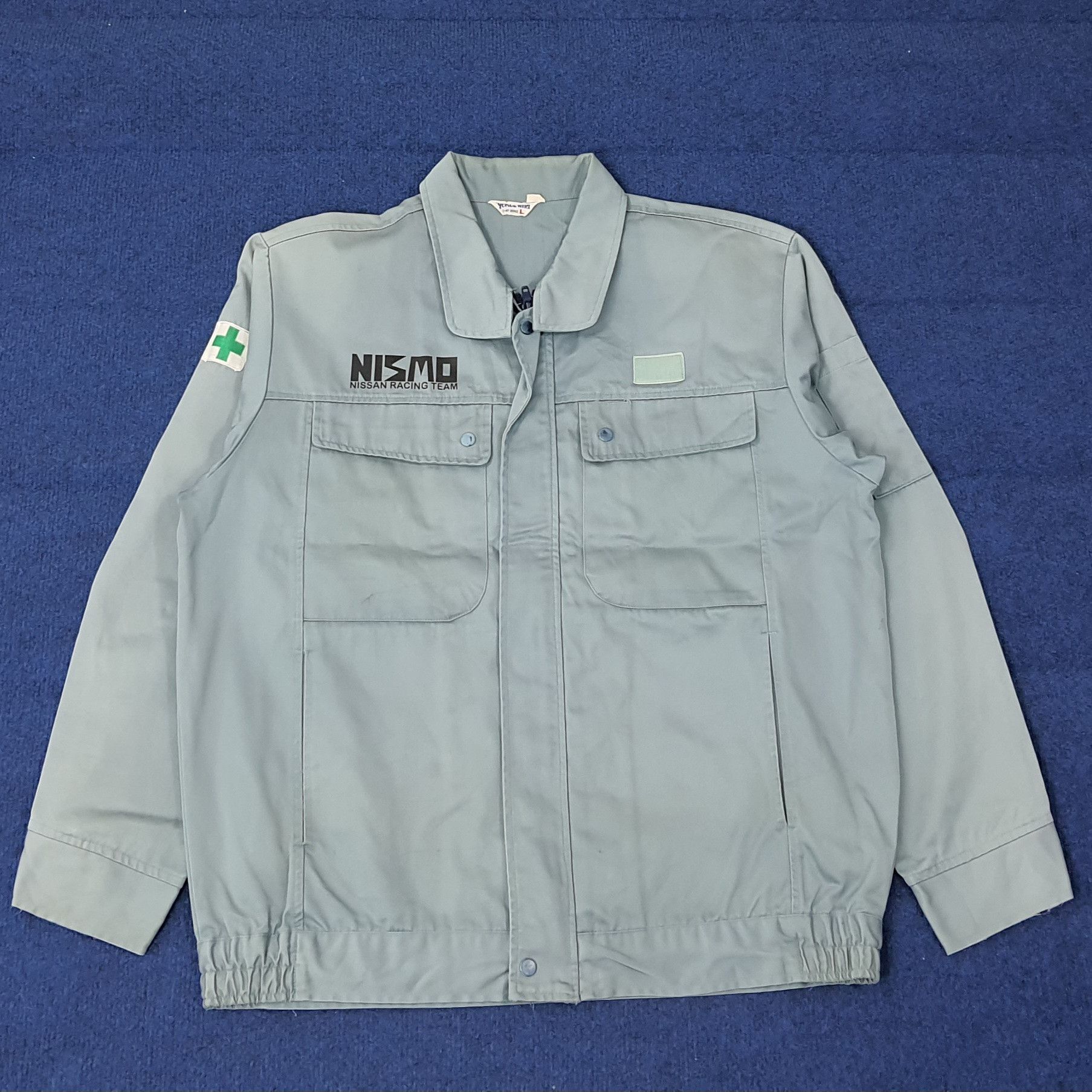 Japanese Brand Vintage NISMO Nissan Racing Team Custom Logo Jacket C261N23 Size US M / EU 48-50 / 2 - 2 Thumbnail