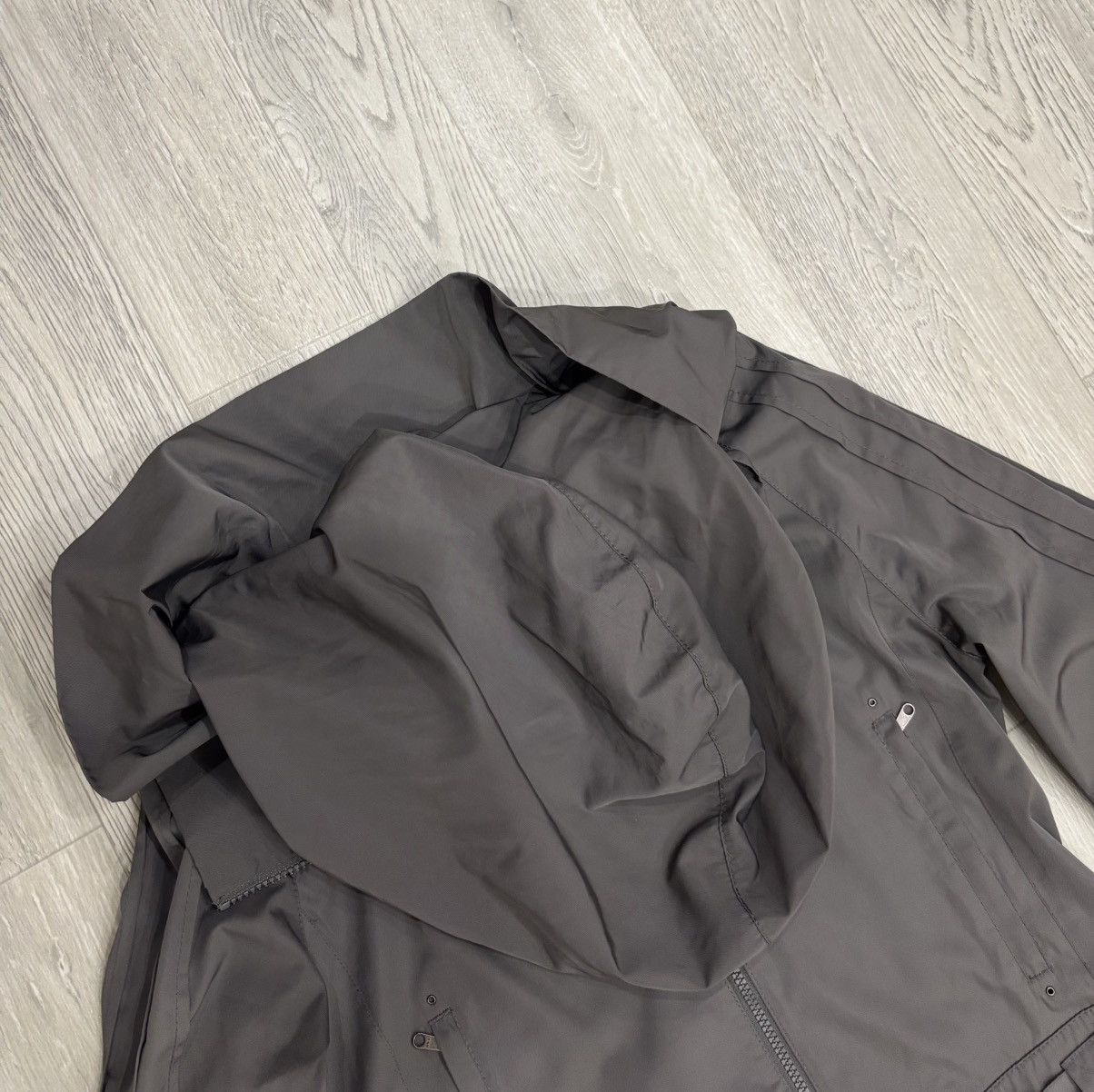 Cop Copine × Marithe + Francois Girbaud 00s Archive Cop Copine Avant Garde Hooded Jacket Size M / US 6-8 / IT 42-44 - 5 Thumbnail