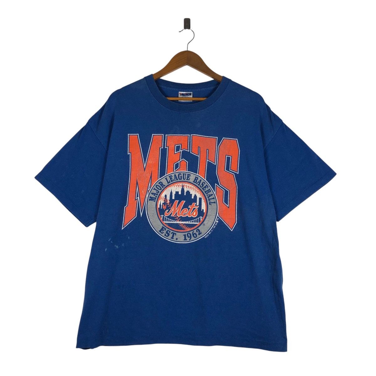 Vintage New York METS MLB Vintage T-Shirt Size US XL / EU 56 / 4 - 1 Thumbnail
