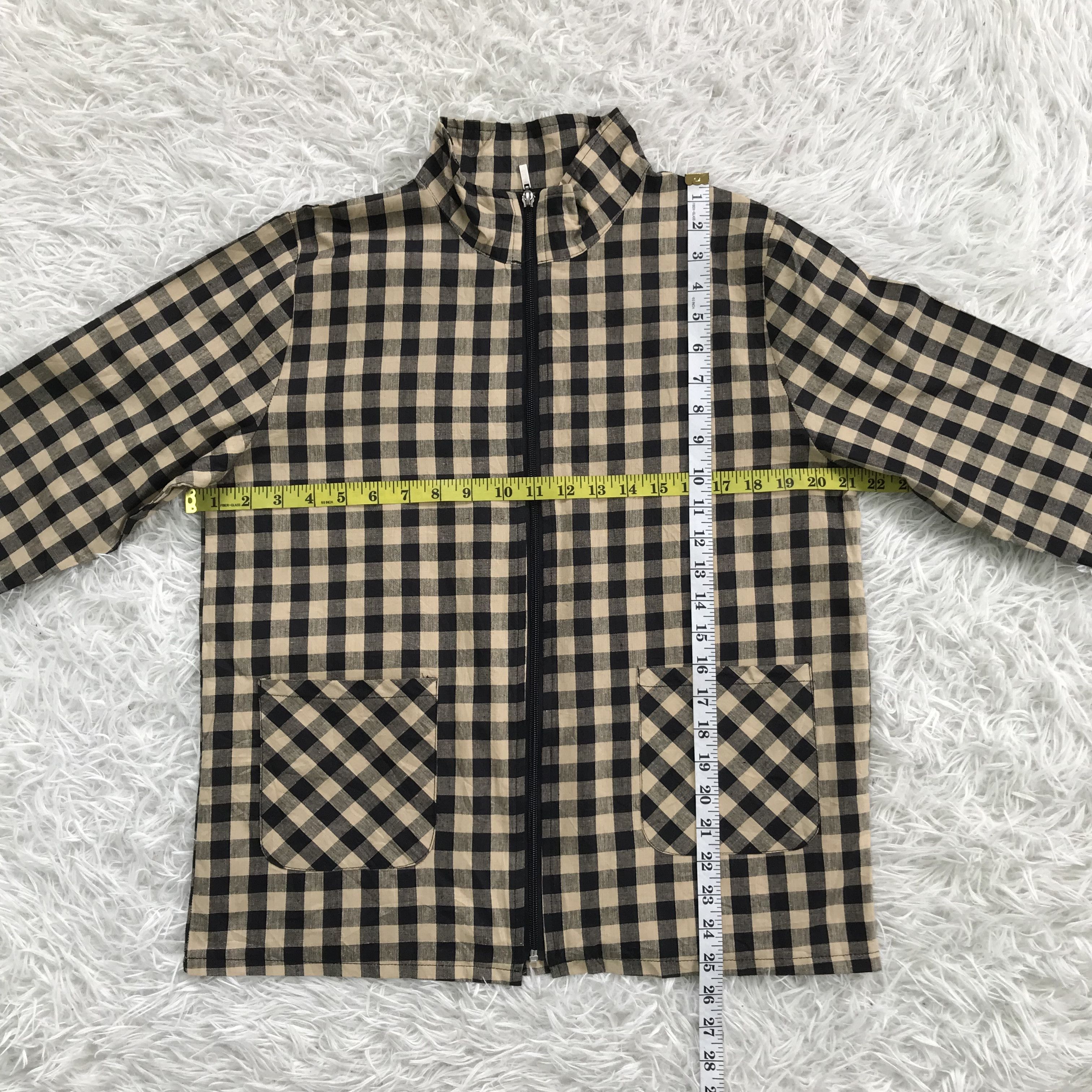 Japanese Brand Kureyon checked jacket Size M / US 6-8 / IT 42-44 - 3 Thumbnail
