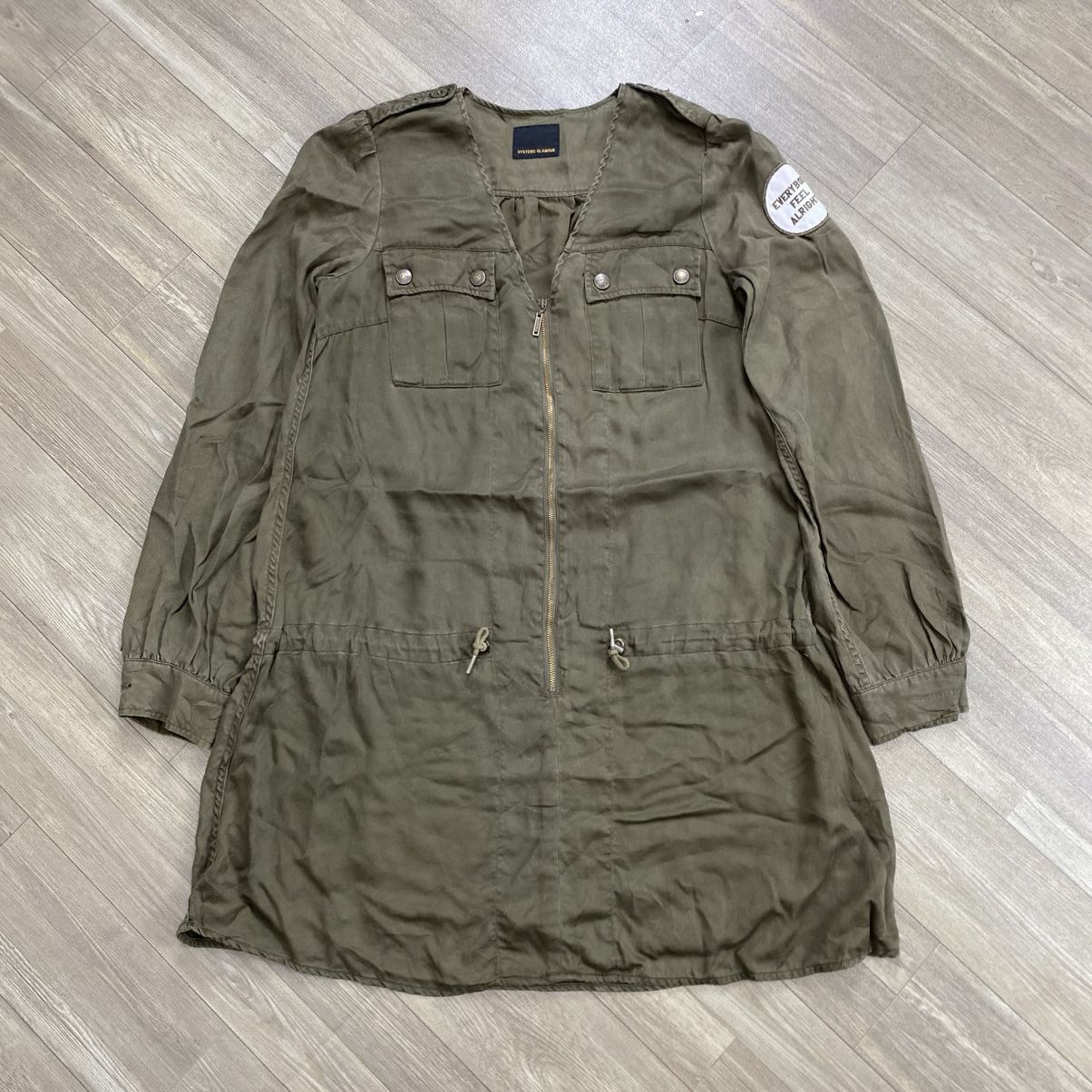 Hysteric Glamour Y2K Vintage Hysteric Glamour Military Sexy Flared Dressed Size M / US 6-8 / IT 42-44 - 2 Thumbnail