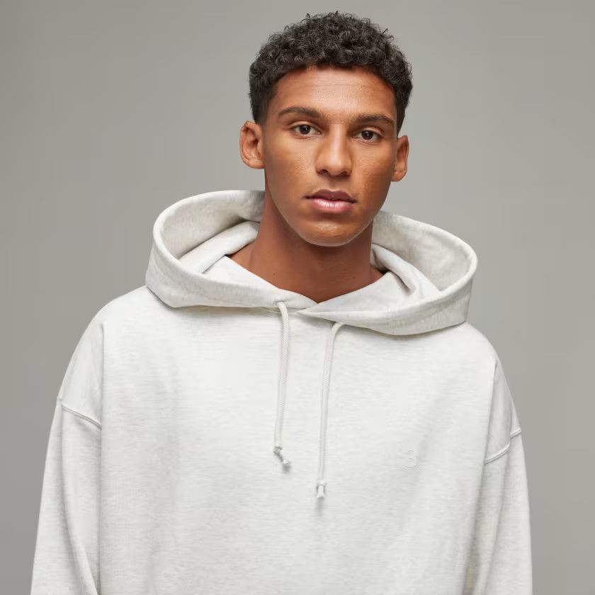 Y-3 o1s22i1n0125 Cotton Hoodie in Grey Size US L / EU 52-54 / 3 - 6 Thumbnail