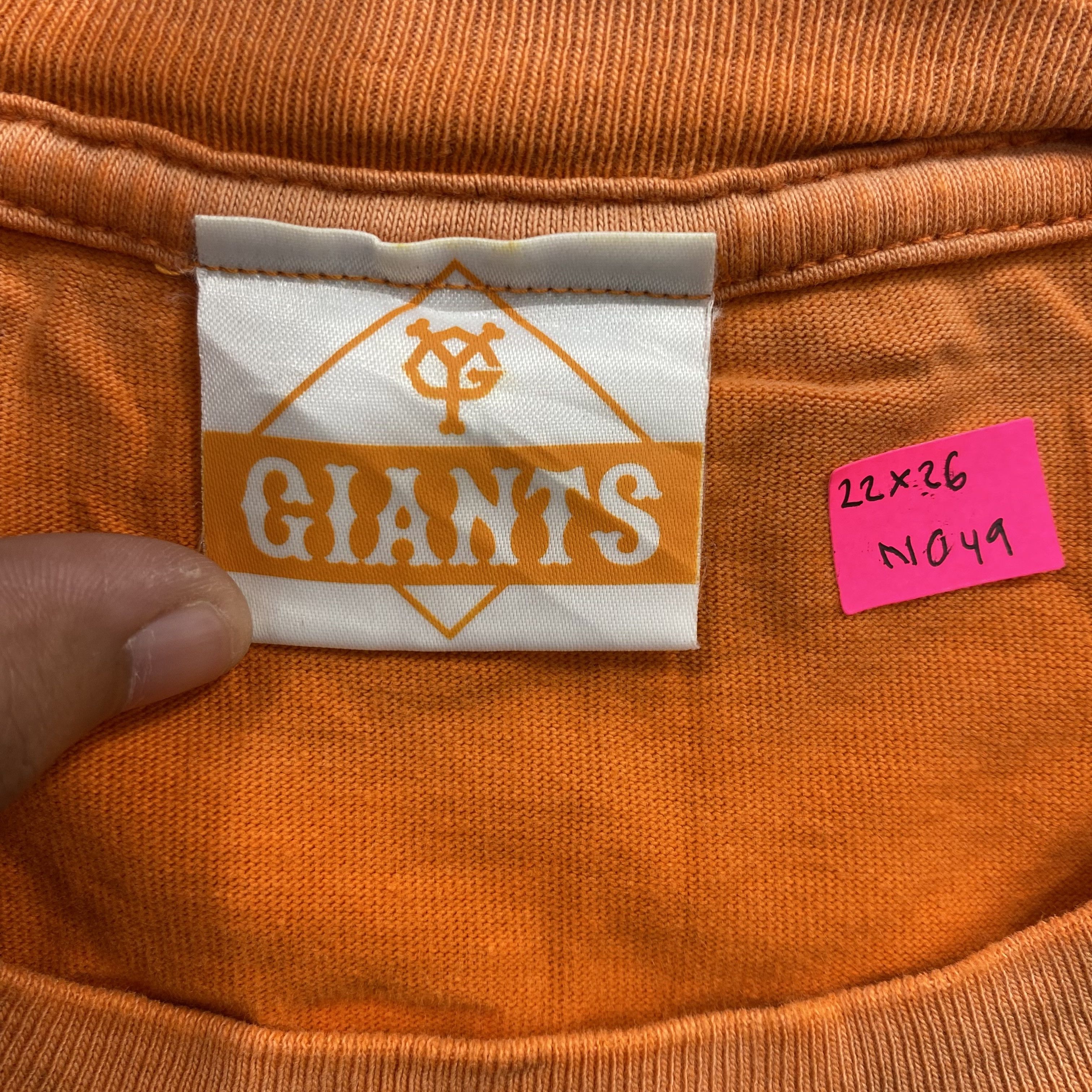 Giant Vintage MLB Takahashi sun faded tshirt-N049 Size US L / EU 52-54 / 3 - 3 Thumbnail