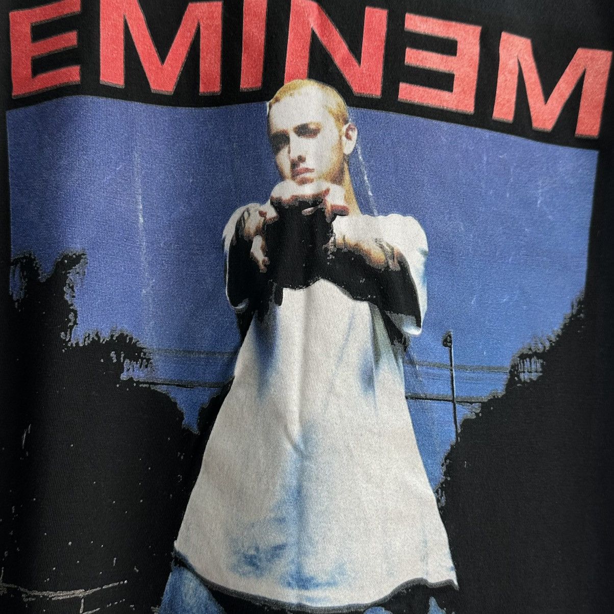 Eminem × Rap Tees × Vintage VINTAGE Y2K EMINEM RAP TEE Size US M / EU 48-50 / 2 - 3 Thumbnail