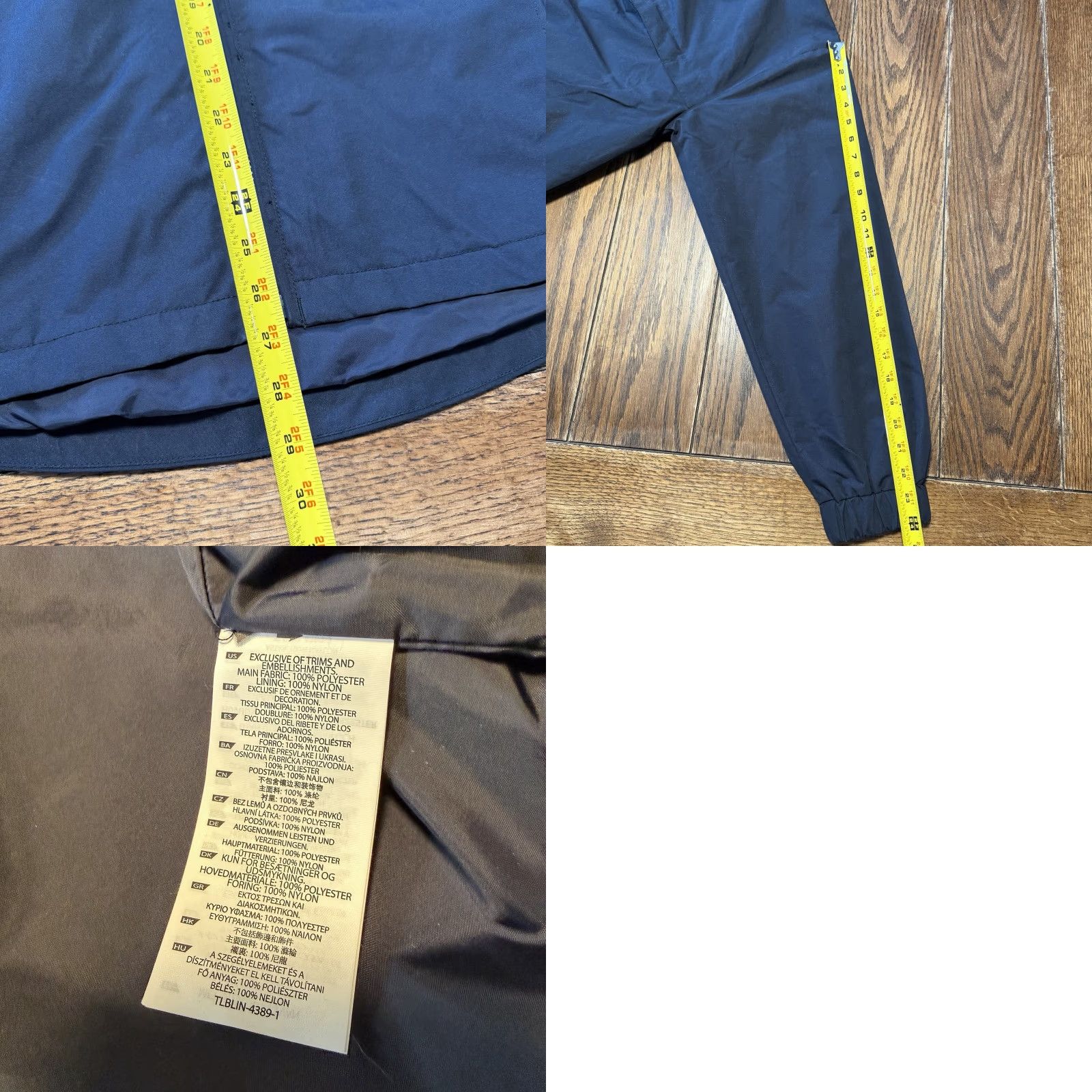 Vintage 511 Tactical Response Jacket Men Small Dark Navy Zip Ready Pockets Rear ID Panel Size US S / EU 44-46 / 1 - 8 Thumbnail
