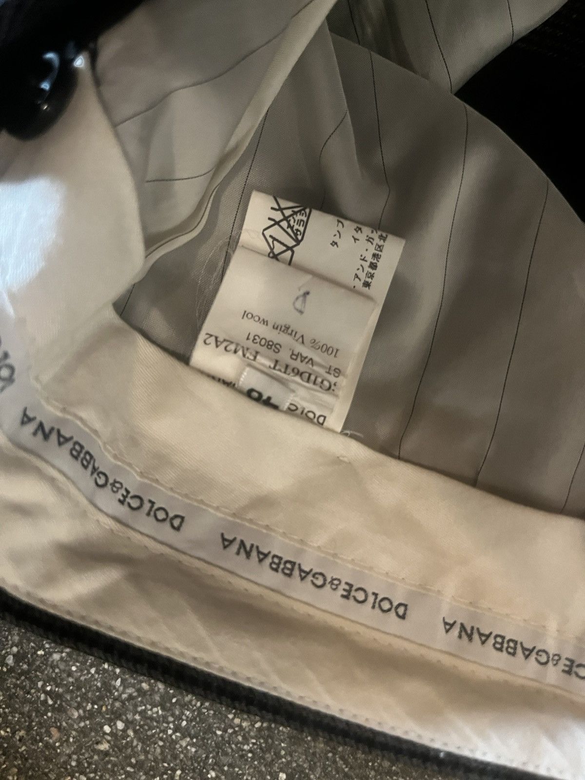 Dolce & Gabbana Dolce & Gabbana Tailoring Setup Size 48R - 5 Thumbnail