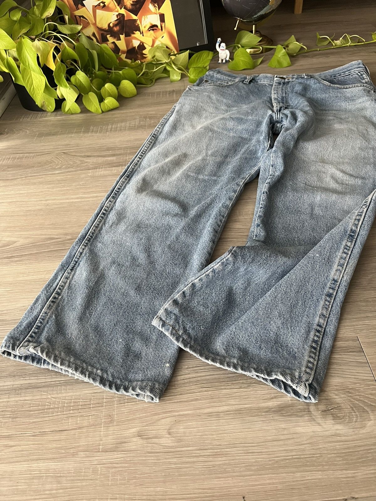 American Essentials 90s Red Kap 34x29 Workwear Denim Jeans Size US 34 / EU 50 - 1 Thumbnail
