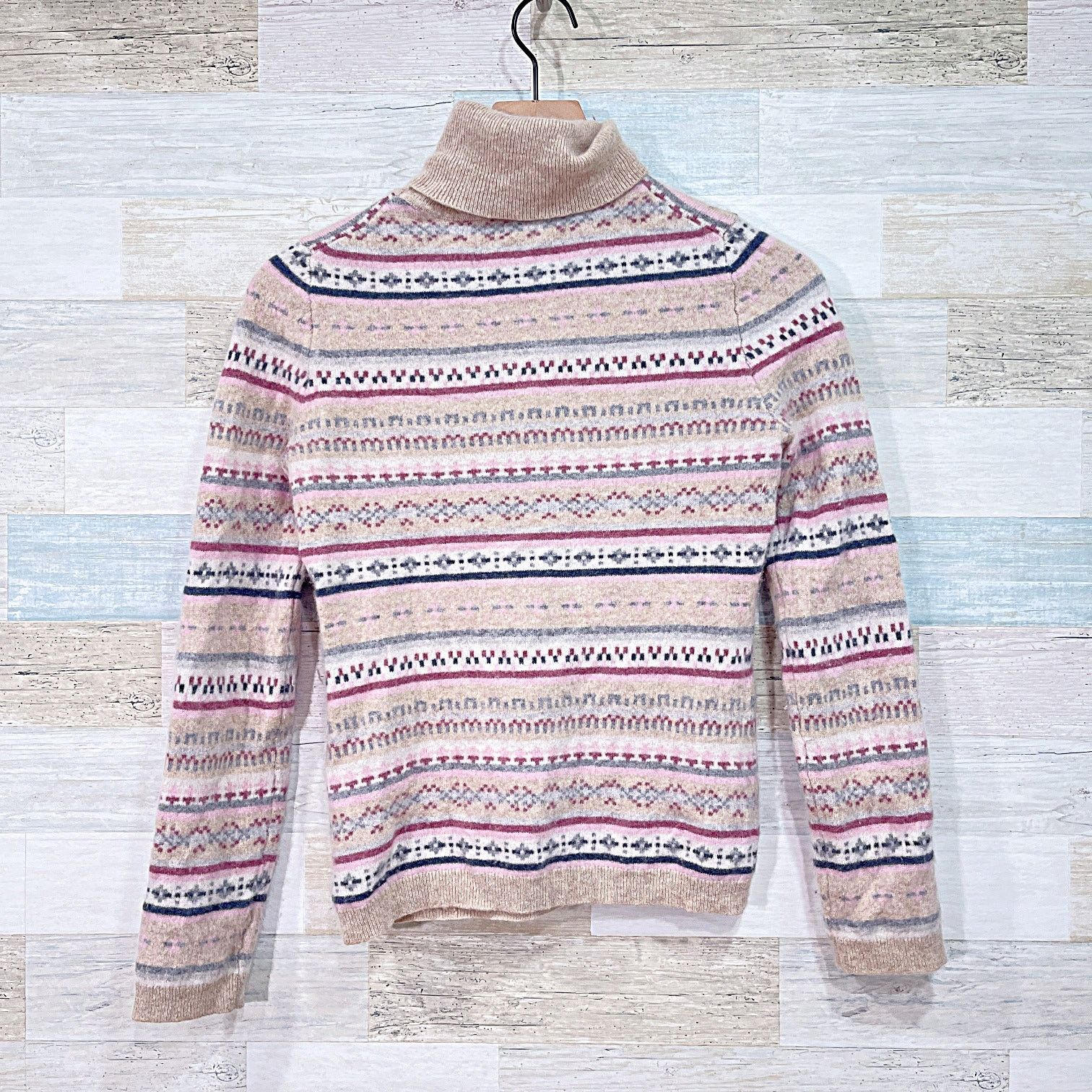 Other Garnet Hill Cashmere Turtleneck Sweater Womens Medium Size M / US 6-8 / IT 42-44 - 3 Thumbnail
