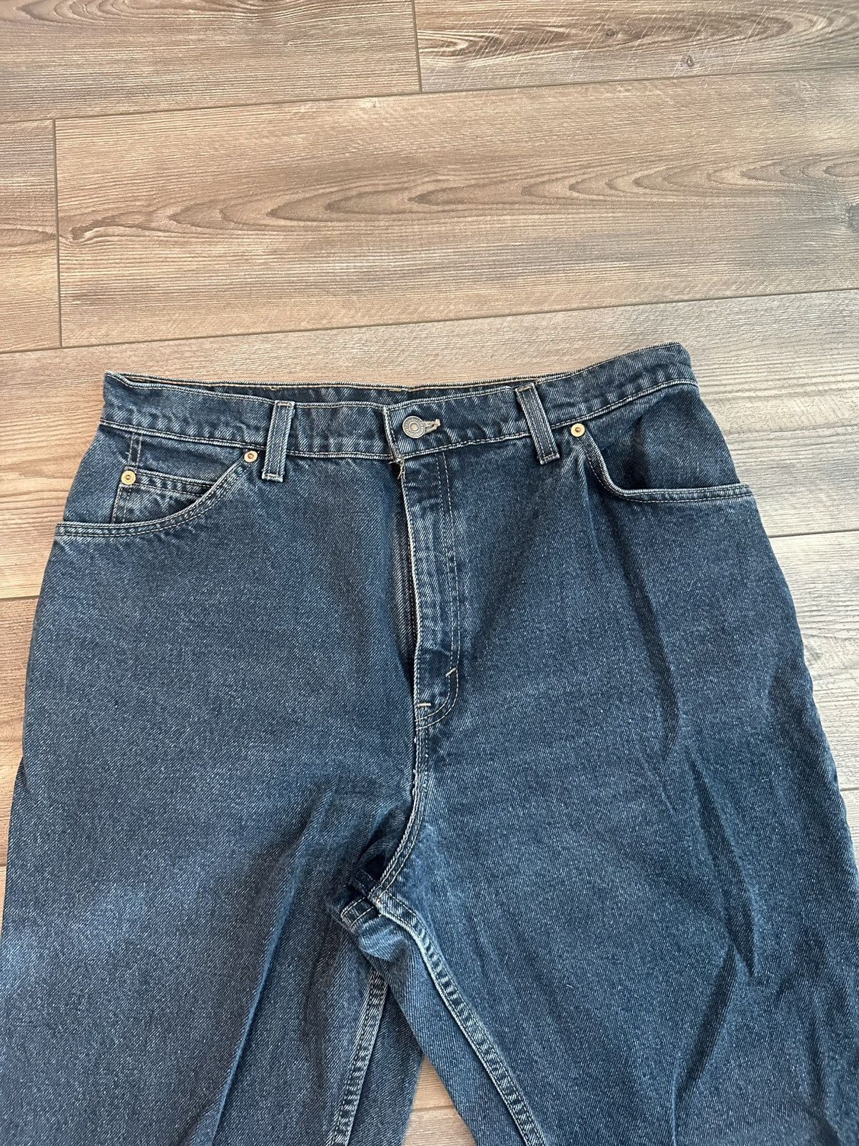 Levi's Vintage Clothing Vintage 1996 Orange Tab 951 Levi’s Relaxed Fit Denim Jeans Size US 32 / EU 48 - 4 Thumbnail