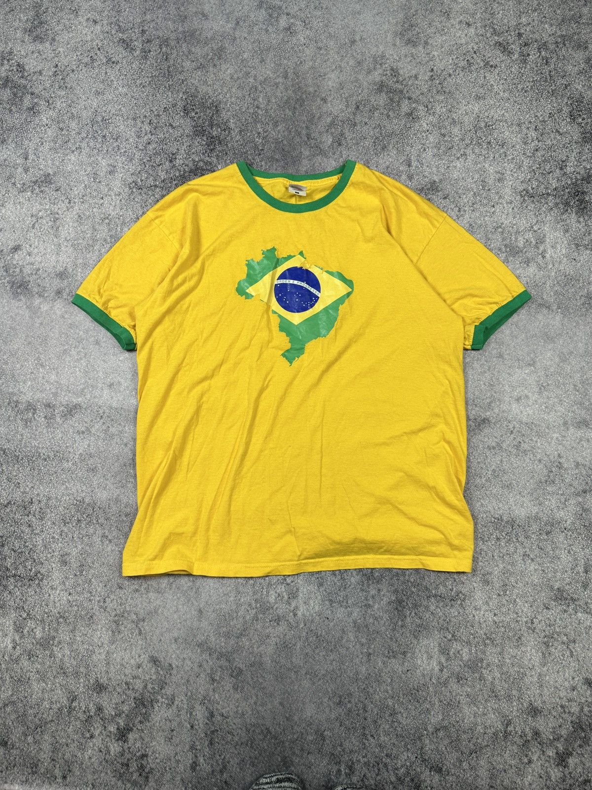 Vintage Y2K Nike Brazil Soccer Jersey Blokecore Rare Style S Casual Size US XL / EU 56 / 4 - 1 Thumbnail