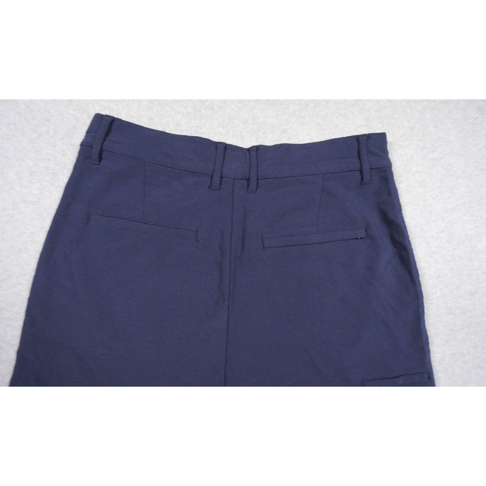 Vintage Urban Golf Gear Shorts Mens Small Blue Chino Stretch Flat Front 11" Inseam Adult Size US 29 - 7 Thumbnail