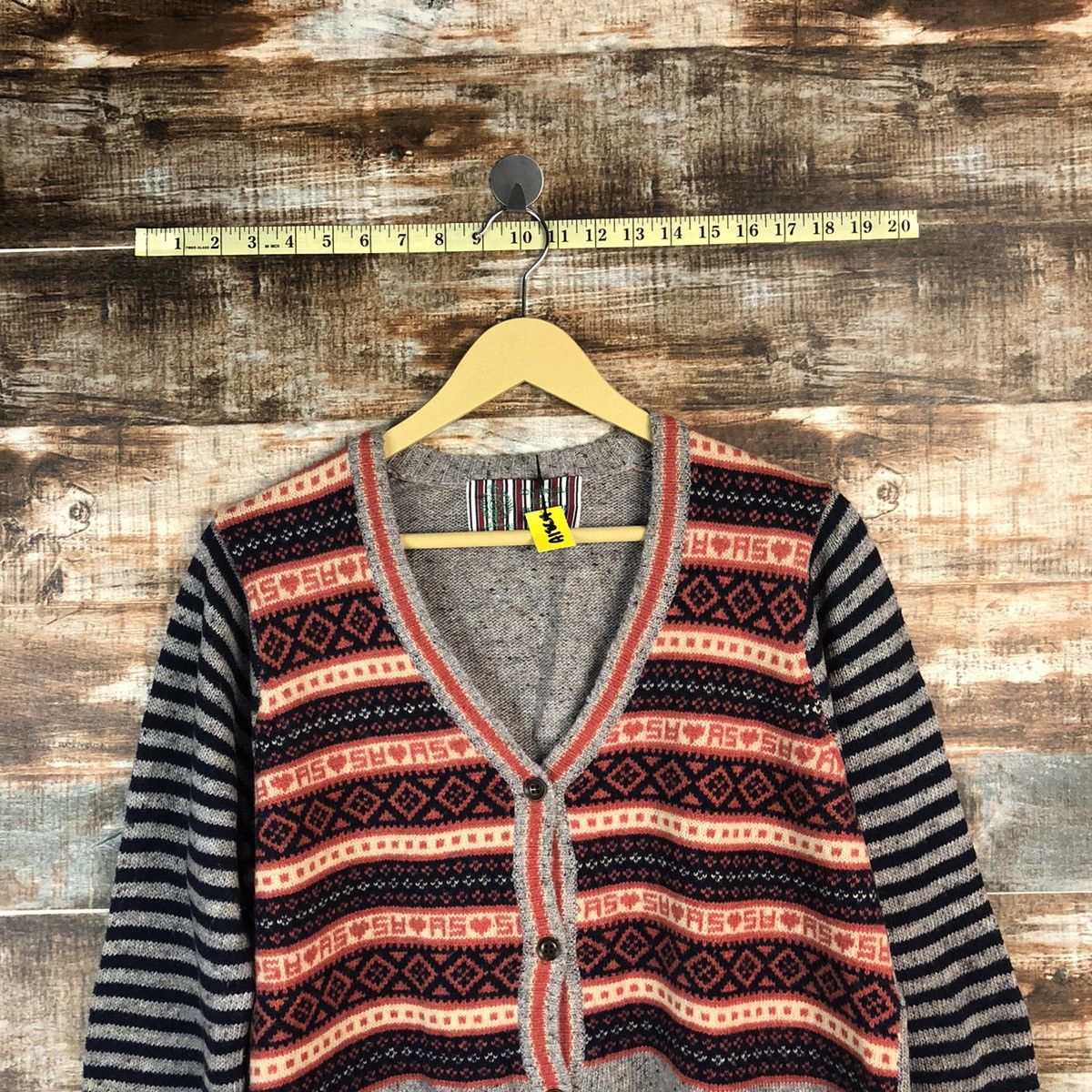 Homespun Knitwear × Japanese Brand Asknowas Grey Cardigan Knitwear #A1864 Size US M / EU 48-50 / 2 - 4 Thumbnail