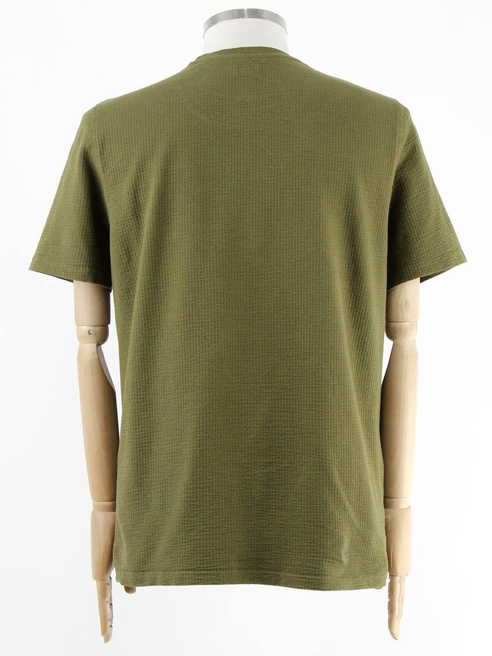 Common People COMMON PEOPLE Khaki waffle cotton T-shirt Size US L / EU 52-54 / 3 - 3 Thumbnail