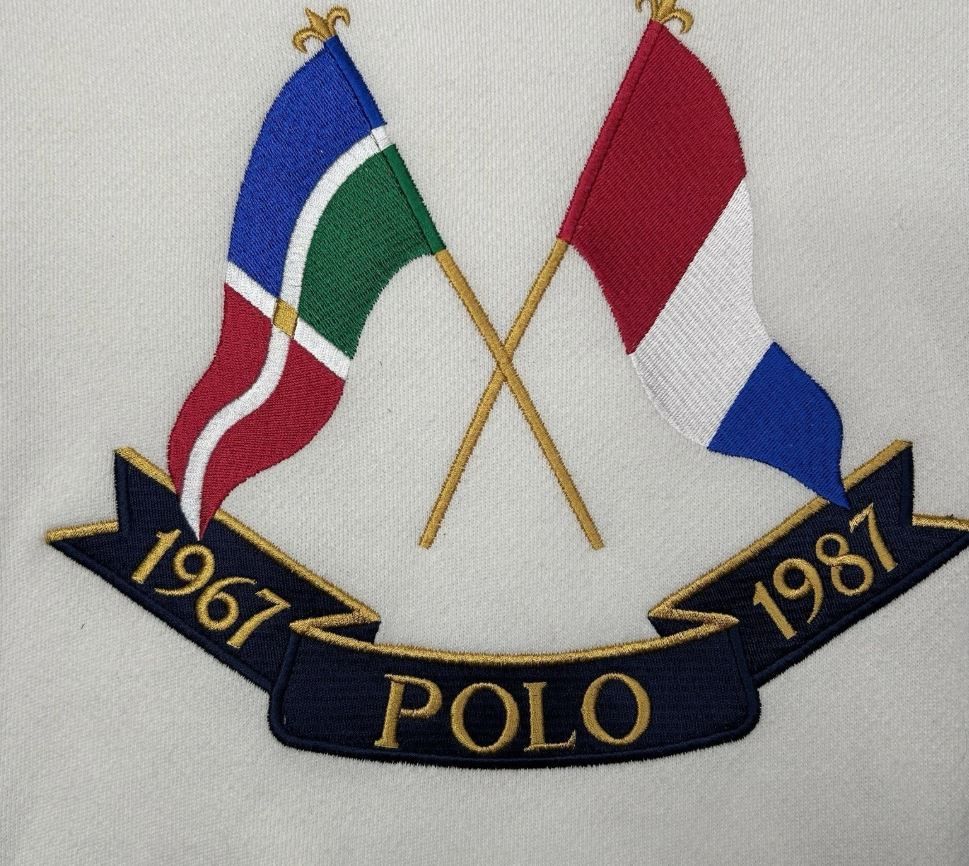 Polo Ralph Lauren Polo Ralph Lauren Tri-Color Cross Flags Sweatshirt XL Size US XL / EU 56 / 4 - 3 Thumbnail