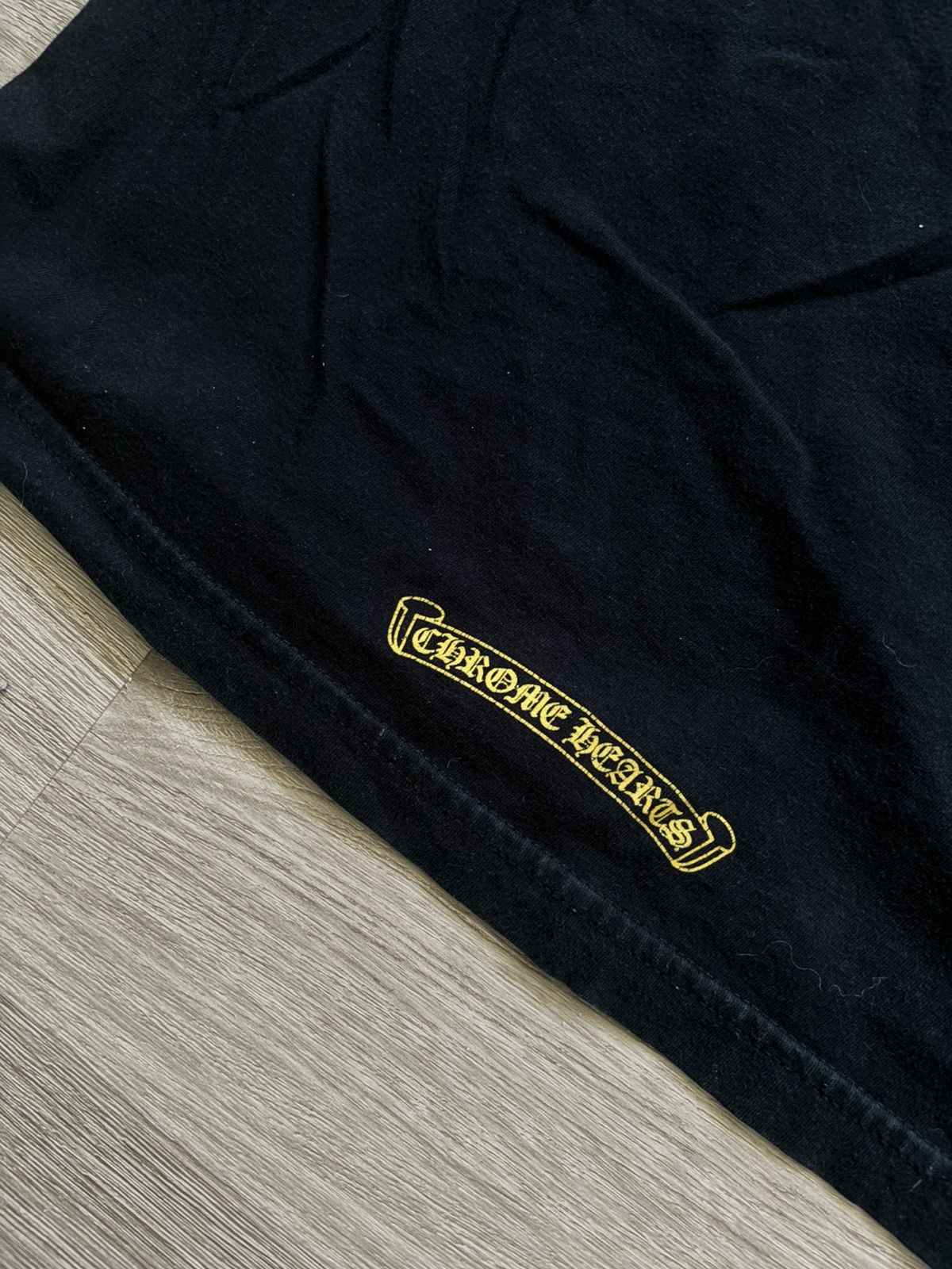 Chrome Hearts ꜱᴏʟᴅ Chrome Hearts Yellow Dagger T Shirt Size US S / EU 44-46 / 1 - 10 Thumbnail