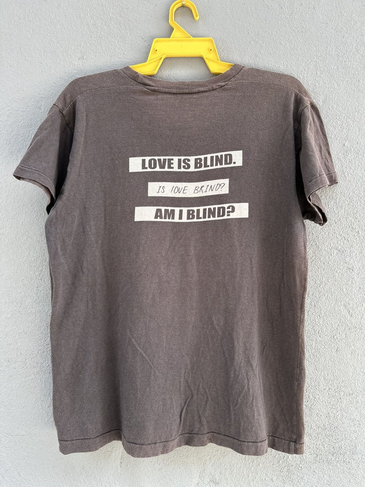 If Six Was Nine Thrashed Vintage Love Is Blind LIB TwnRoom Sun Faded Grunge Size US M / EU 48-50 / 2 - 2 Thumbnail