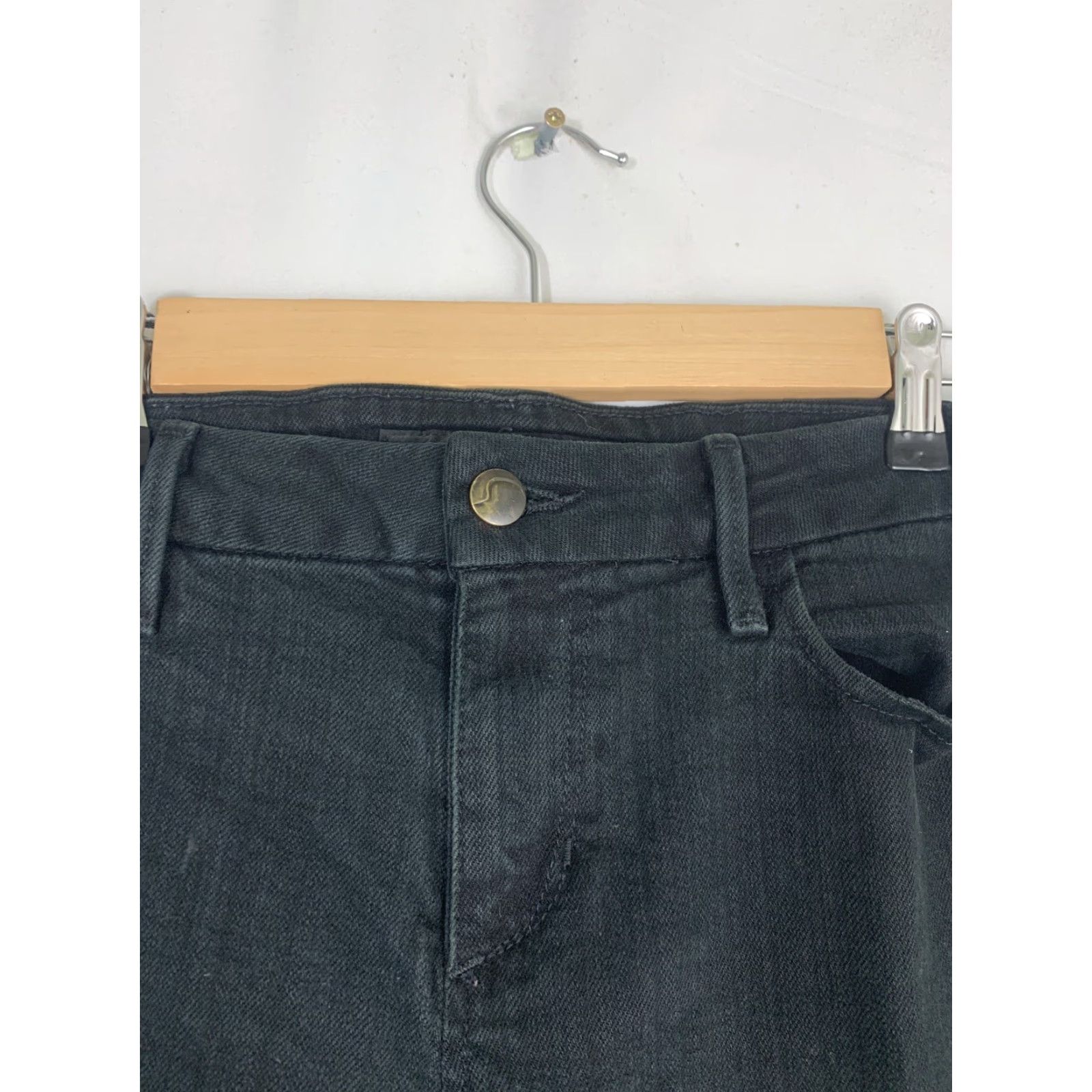 Vintage Joe's Women's Chelsea Fit Black Embroidered Straight Leg Jeans Size W31 Size 24" / US 00 / IT 34 - 7 Thumbnail