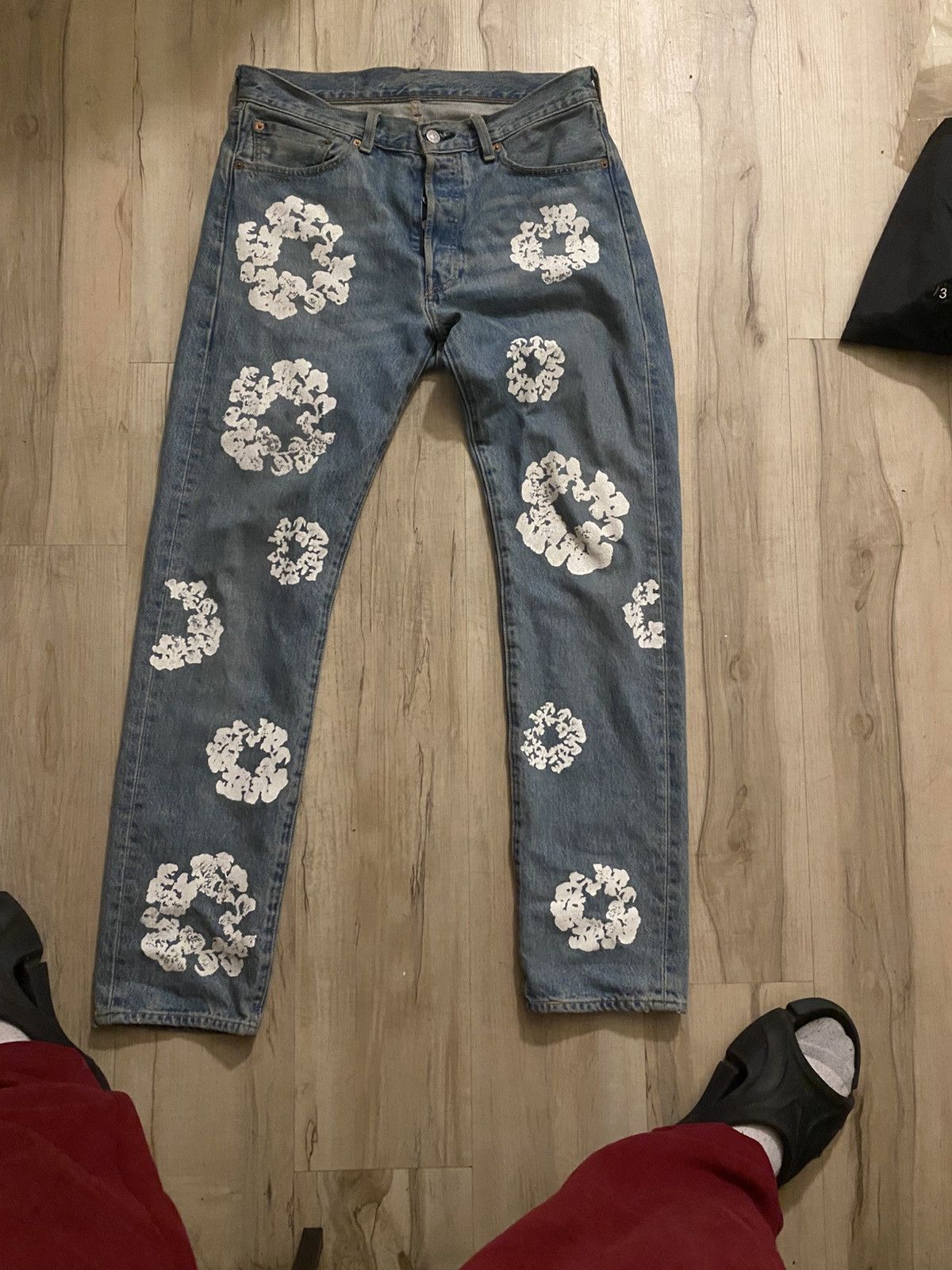 Levi’s × DENIM TEARS PLAIN JANE W32 L32 Levi's Denim Tears Cotton Plain Jane Jeans Sz 32 | eBay