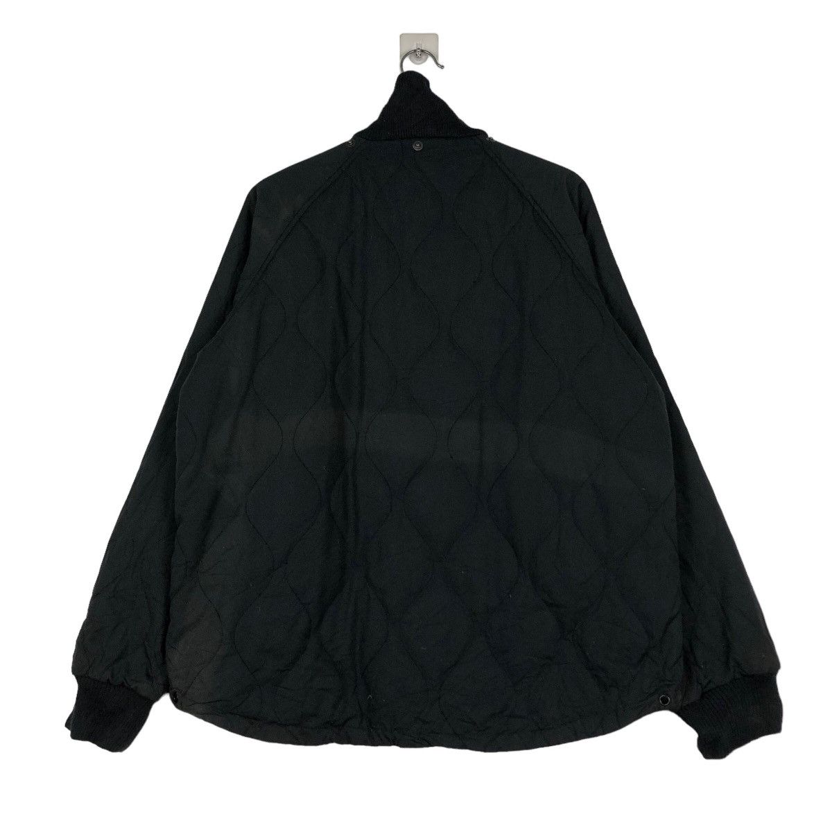 Adidas 🔥Vintage Zipper Biker Jacket Adidas Quilted Design Size US M / EU 48-50 / 2 - 8 Thumbnail