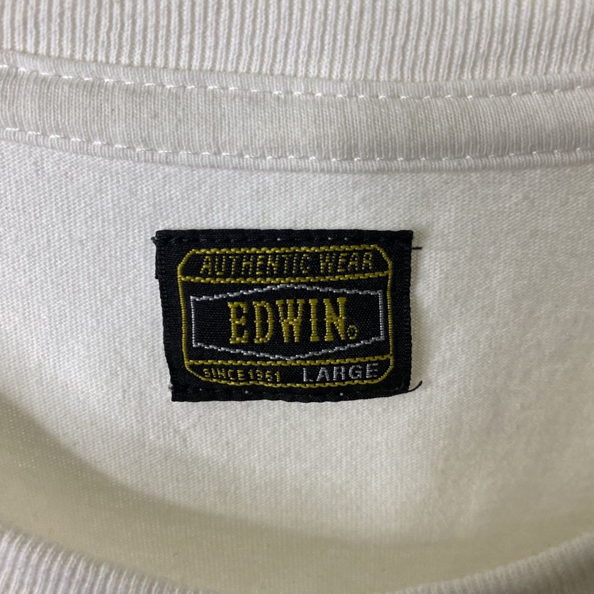 Edwin Edwin Denim Patchwork Spell Out Sashiko Boro Kapital Style Size US M / EU 48-50 / 2 - 3 Thumbnail