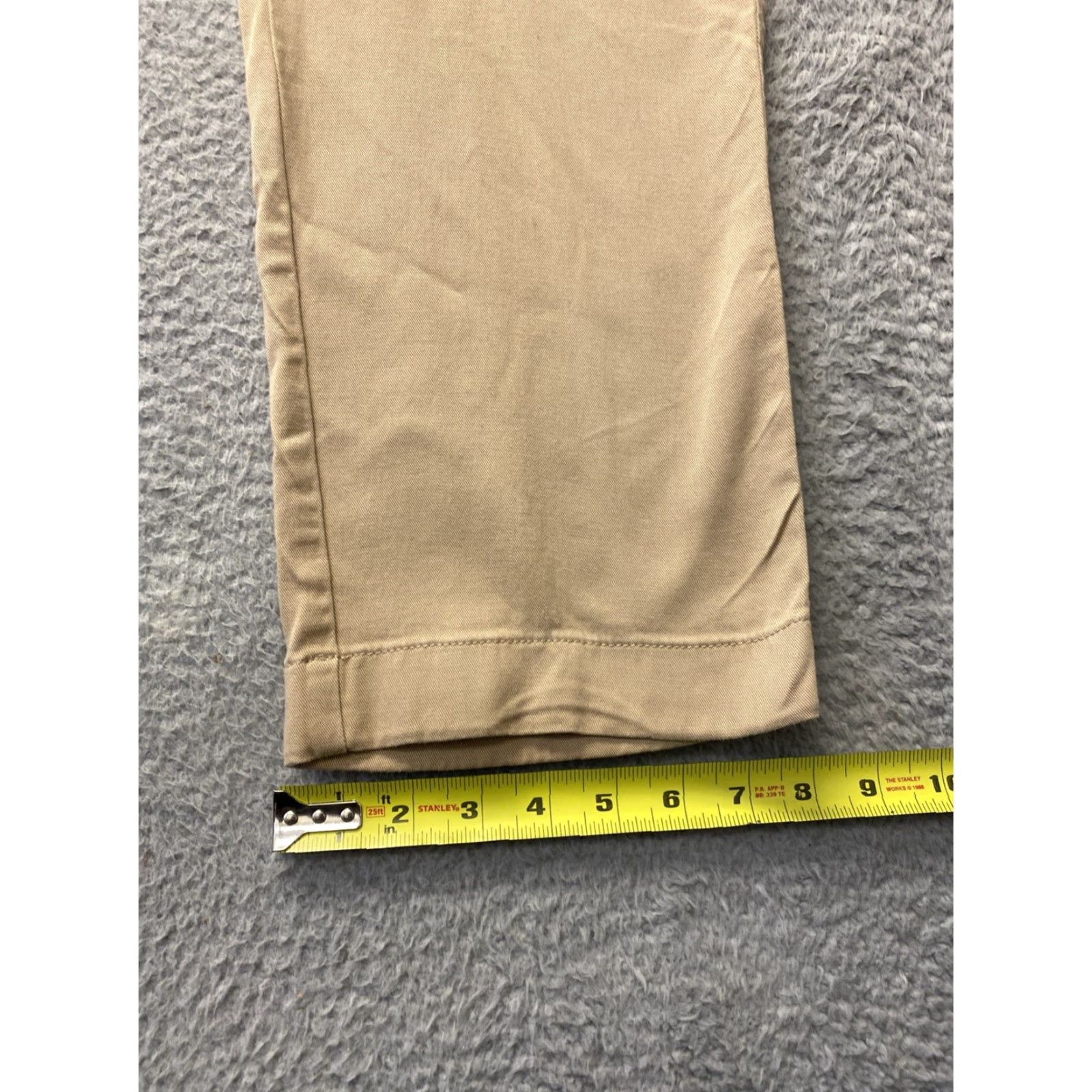 J.Crew J.CREW Chino Pants Men’s 34x32 Light Tan Cotton Straight Leg Classic /0149 Size US 34 / EU 50 - 5 Thumbnail