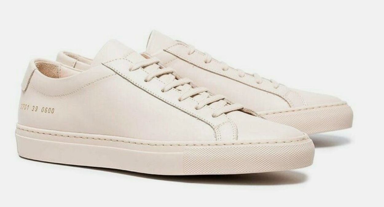 Common Projects Common Projects Original Achilles Rose Beige Sneakers Size US 7.5 / IT 37.5 - 1 Thumbnail