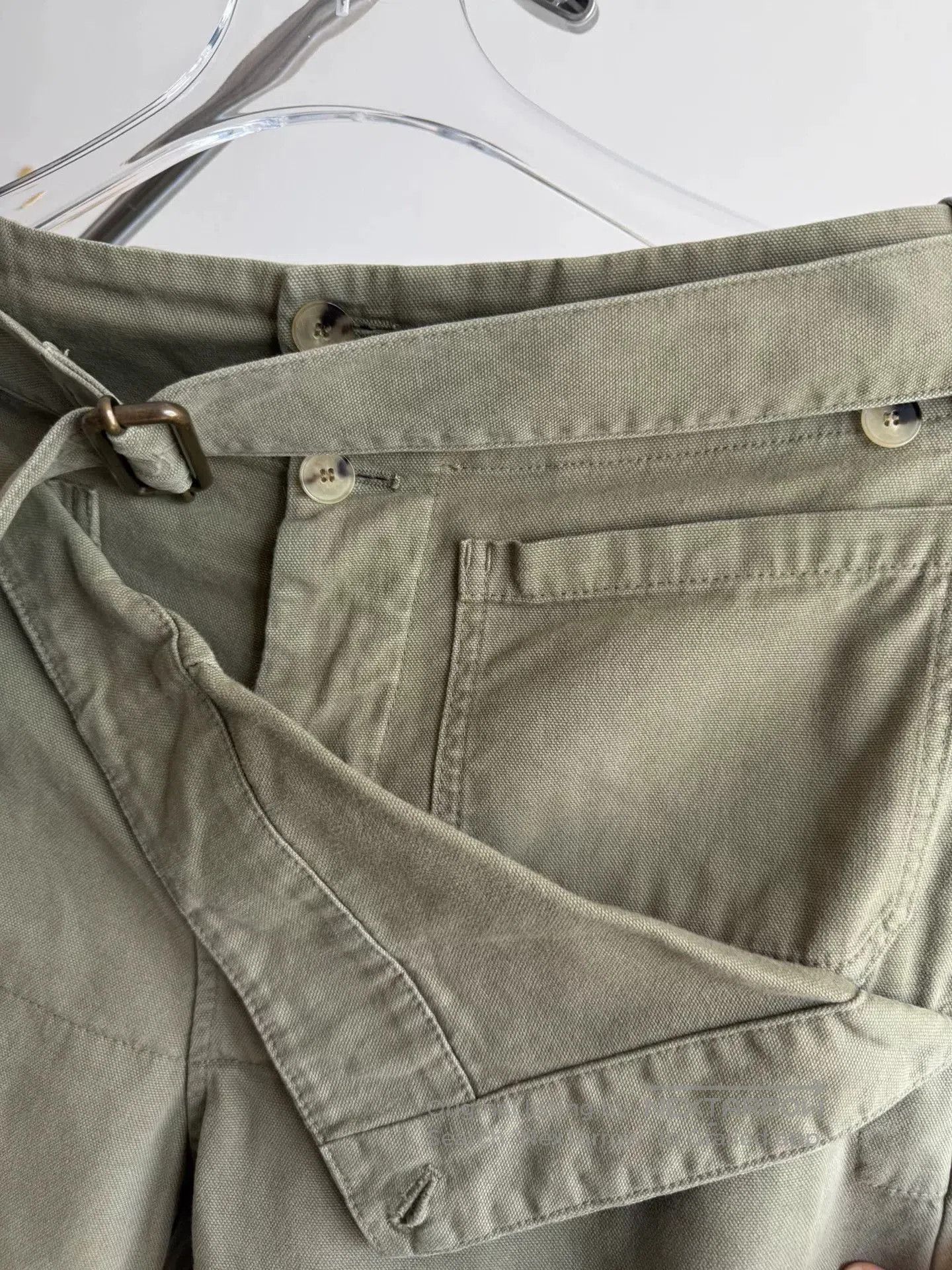 JW Anderson Jw Anderson Olive Green Trousers. Size US 26 / EU 42 - 4 Thumbnail