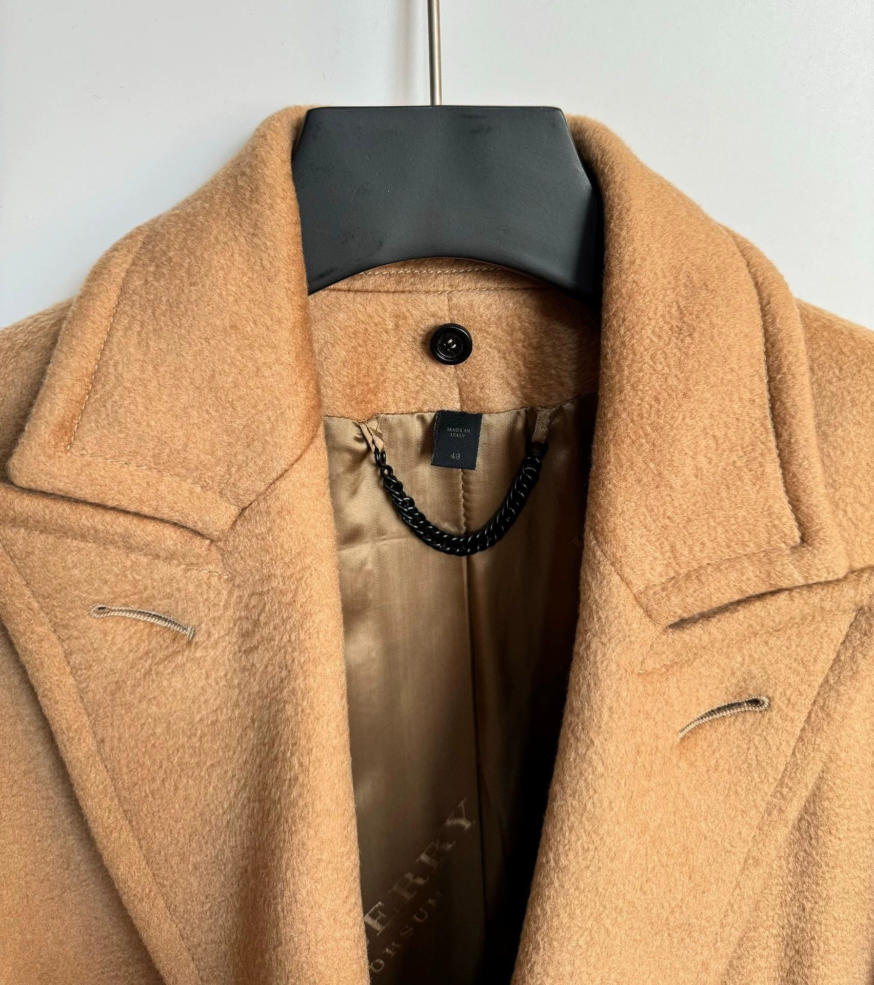 Burberry Burberry Prorsum Camel Hair Double-Breasted Coat 48 Size US M / EU 48-50 / 2 - 5 Thumbnail